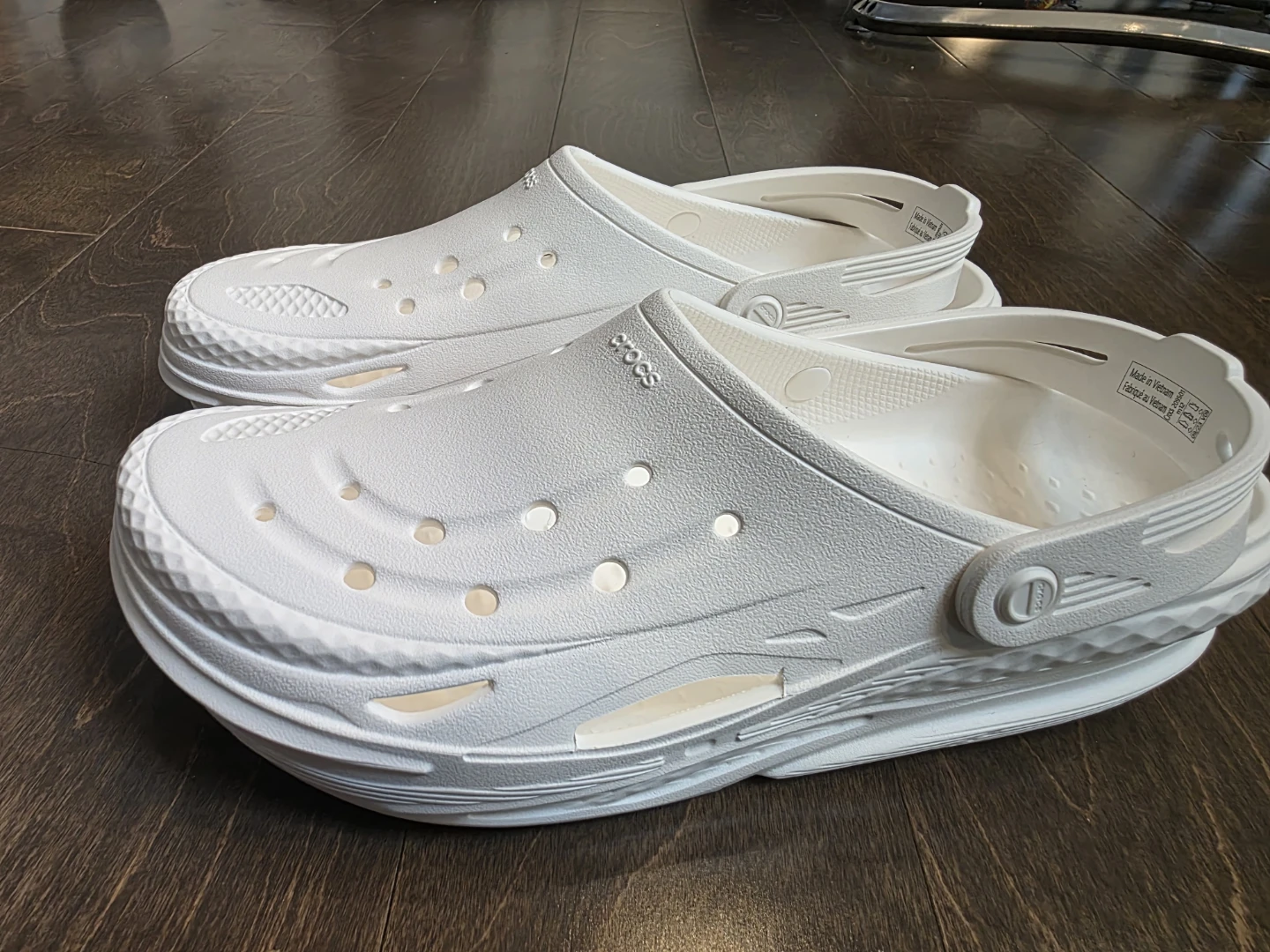 New crocs - size 12 white