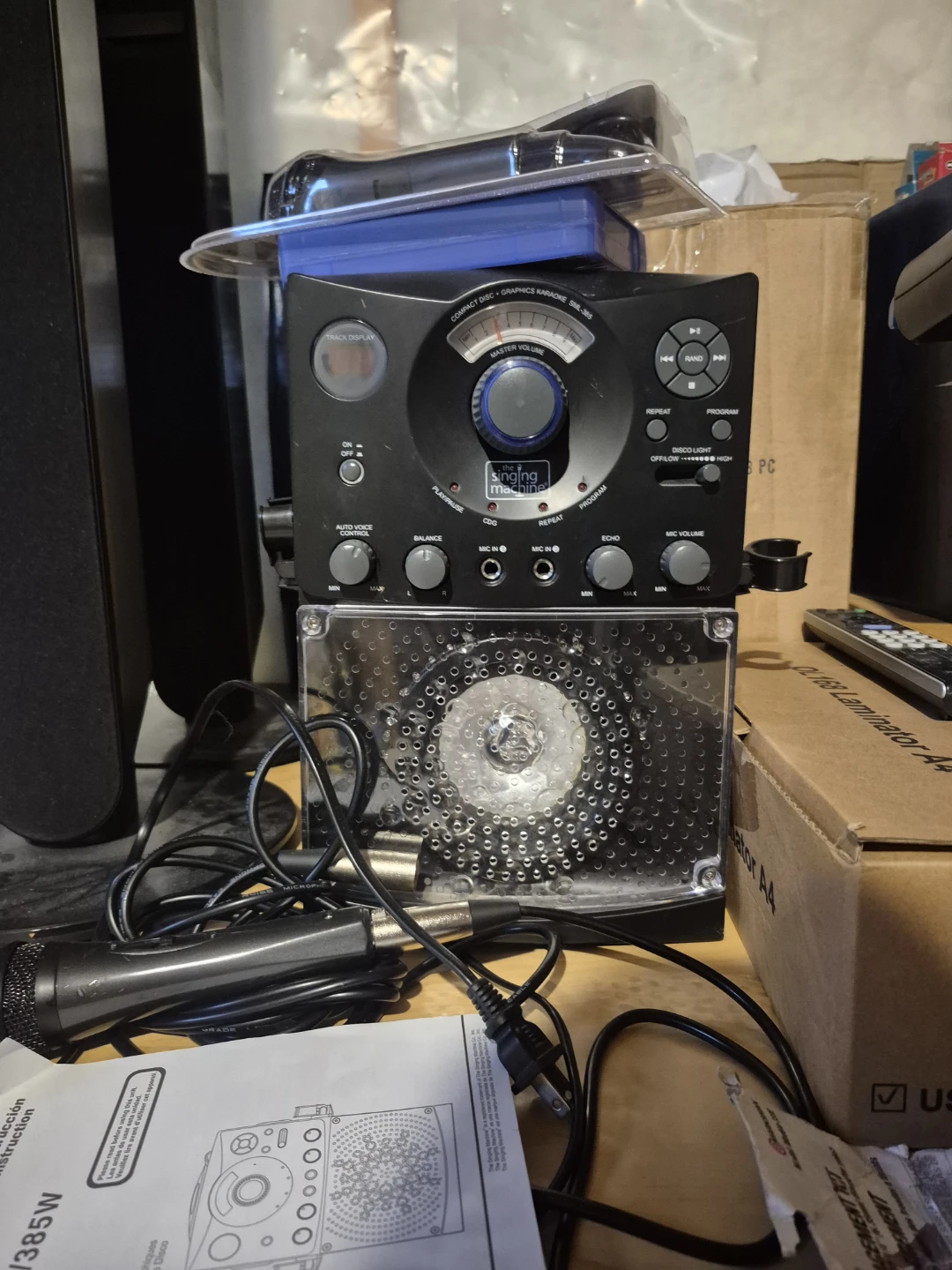 Singing Machine CD+Graphics Karaoke SM-385 - photo 2
