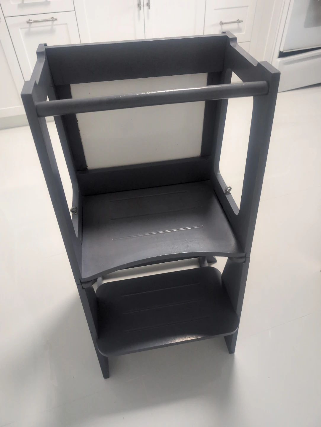 Grey Woodeni Kitchen Helper Tower - photo 2
