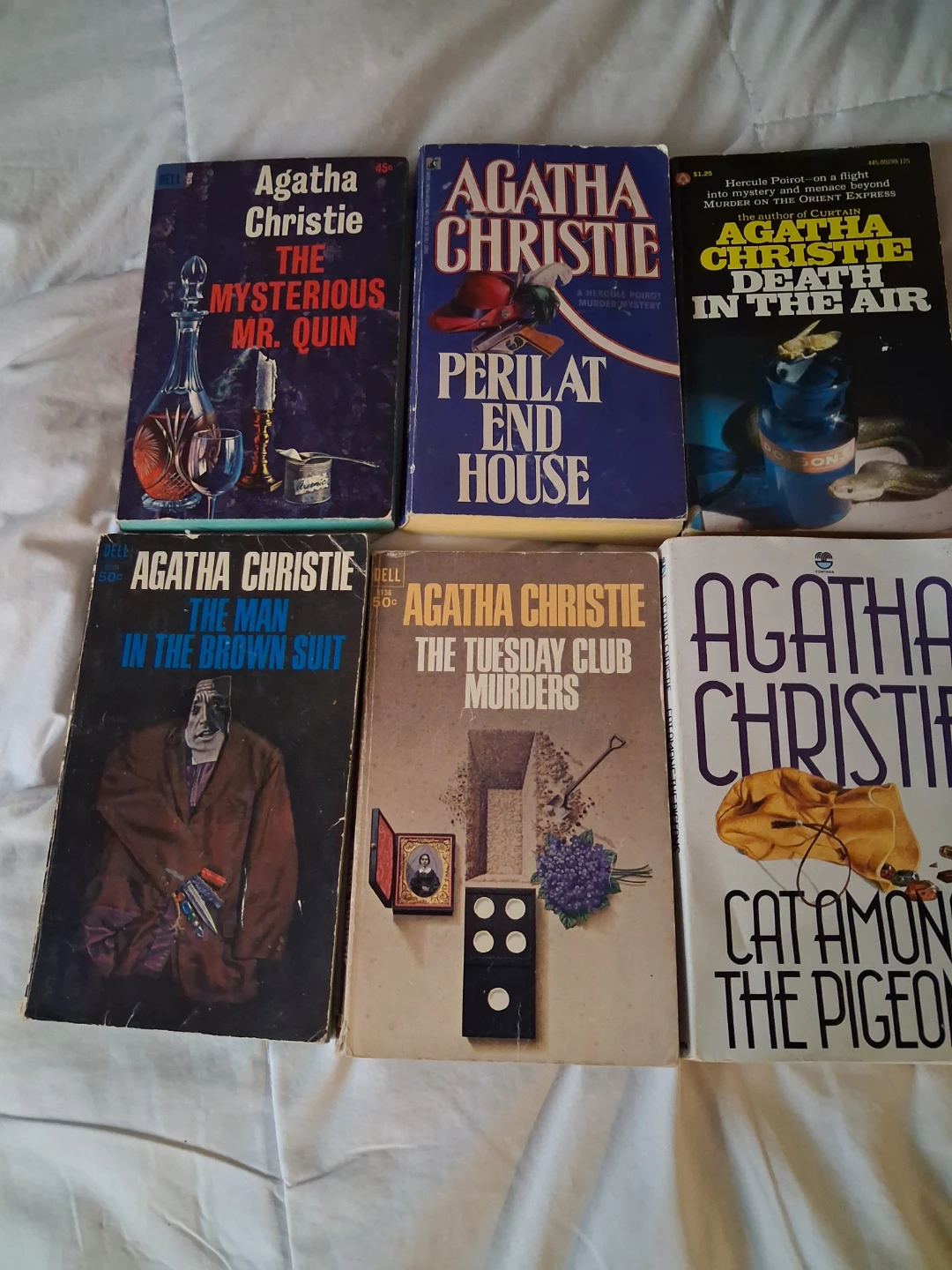 $5 each or the lot for $20 Agatha Christie Books - Collection