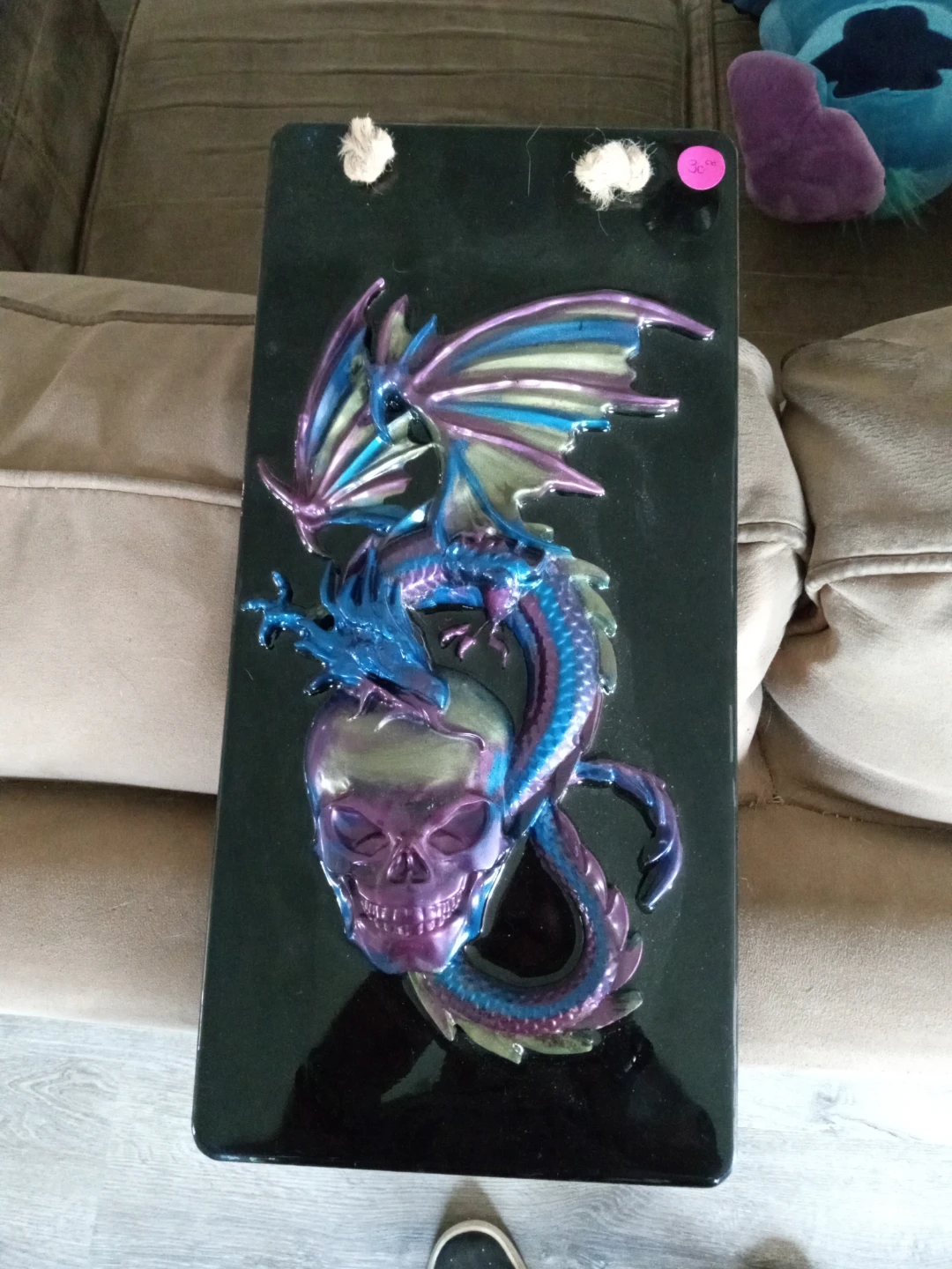 Dragon and Skull Wall Art