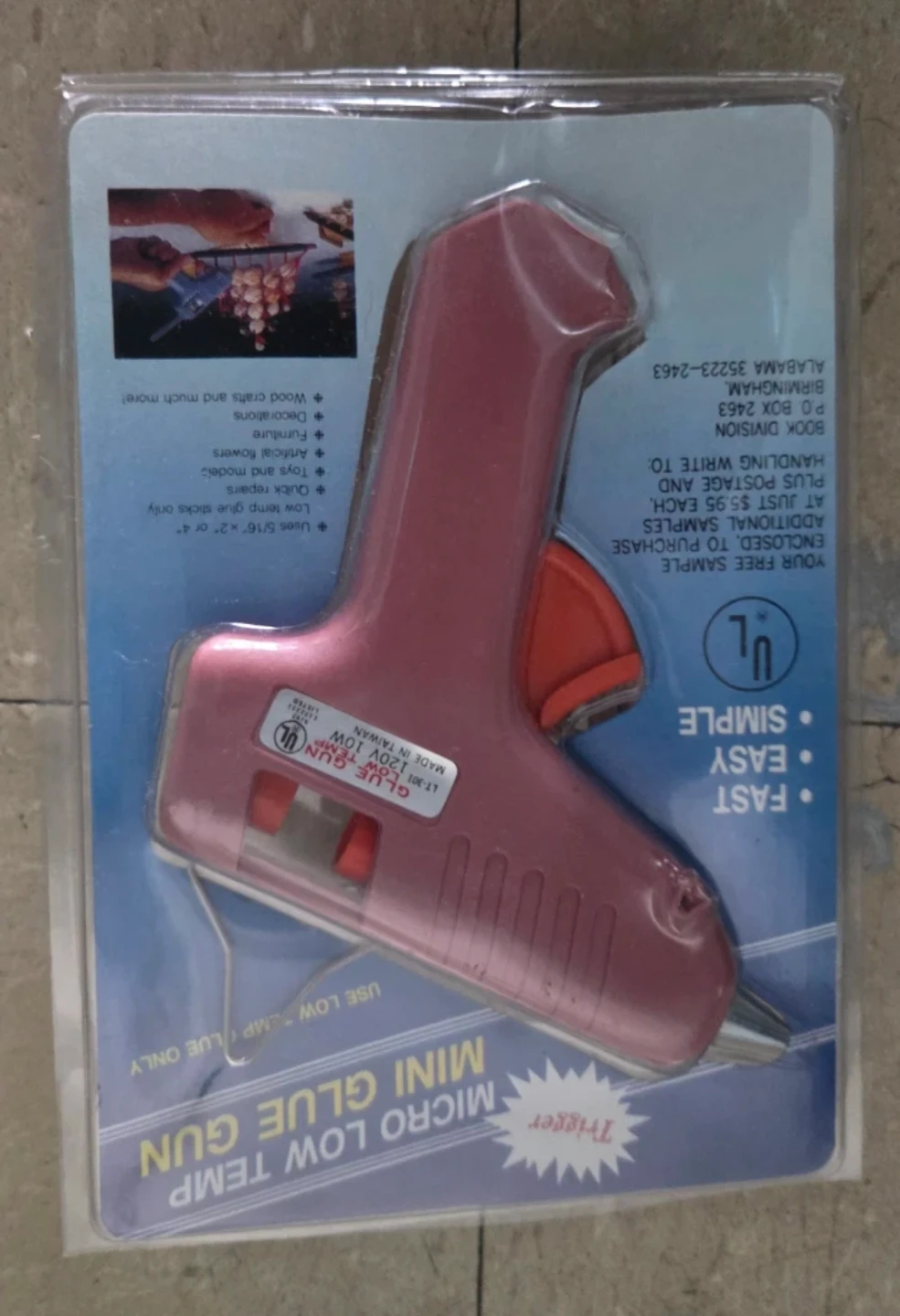 Micro Mini Low Temp Glue Gun - photo 3