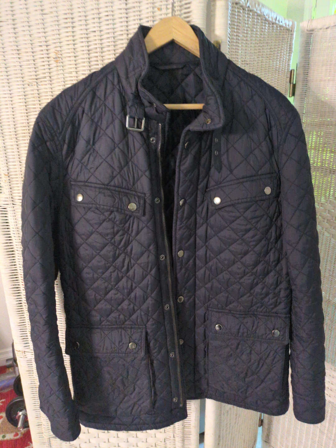 H&M Quilted Bomber Jacket