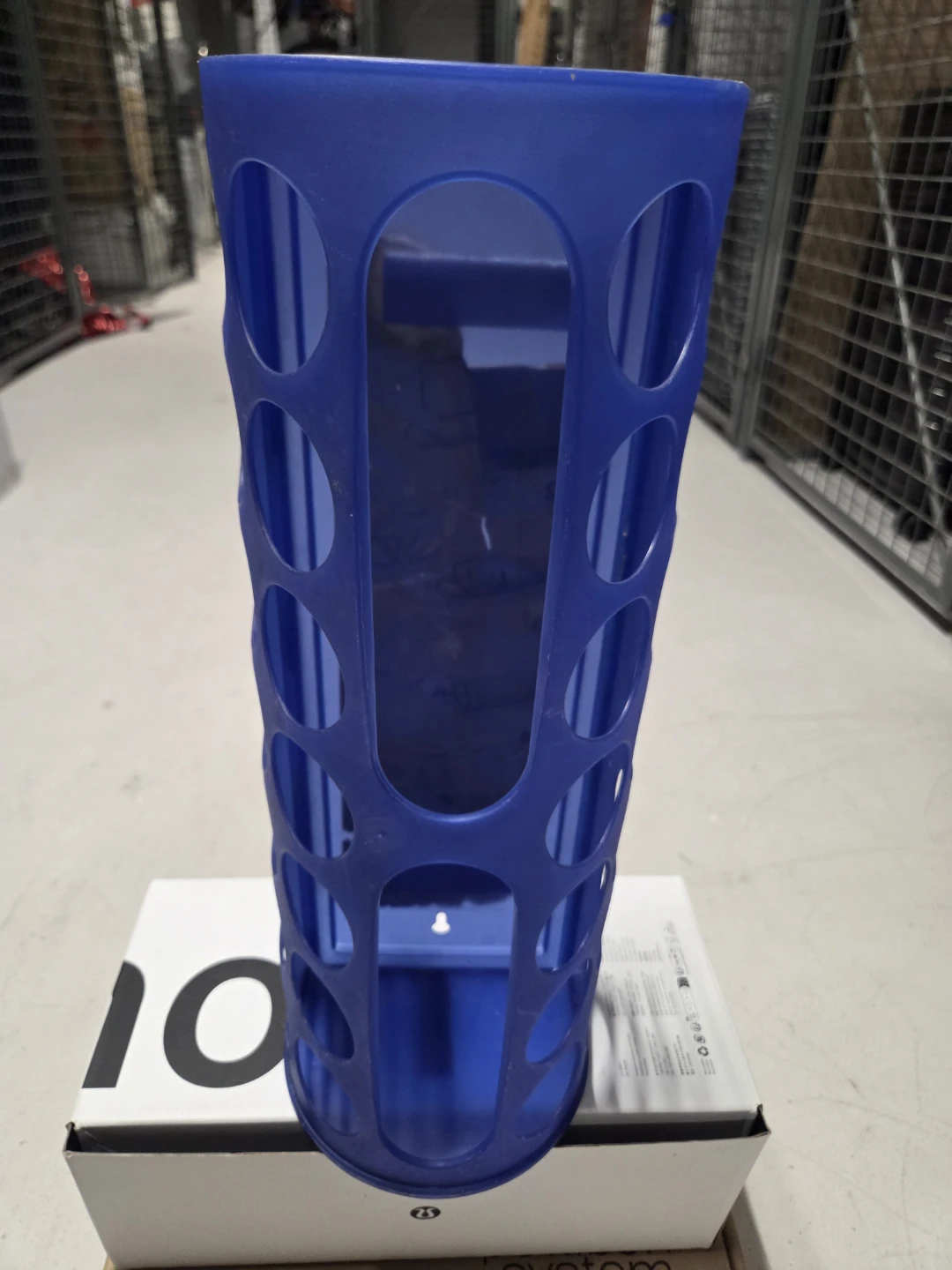 Blue Plastic Bag Dispenser - photo 2