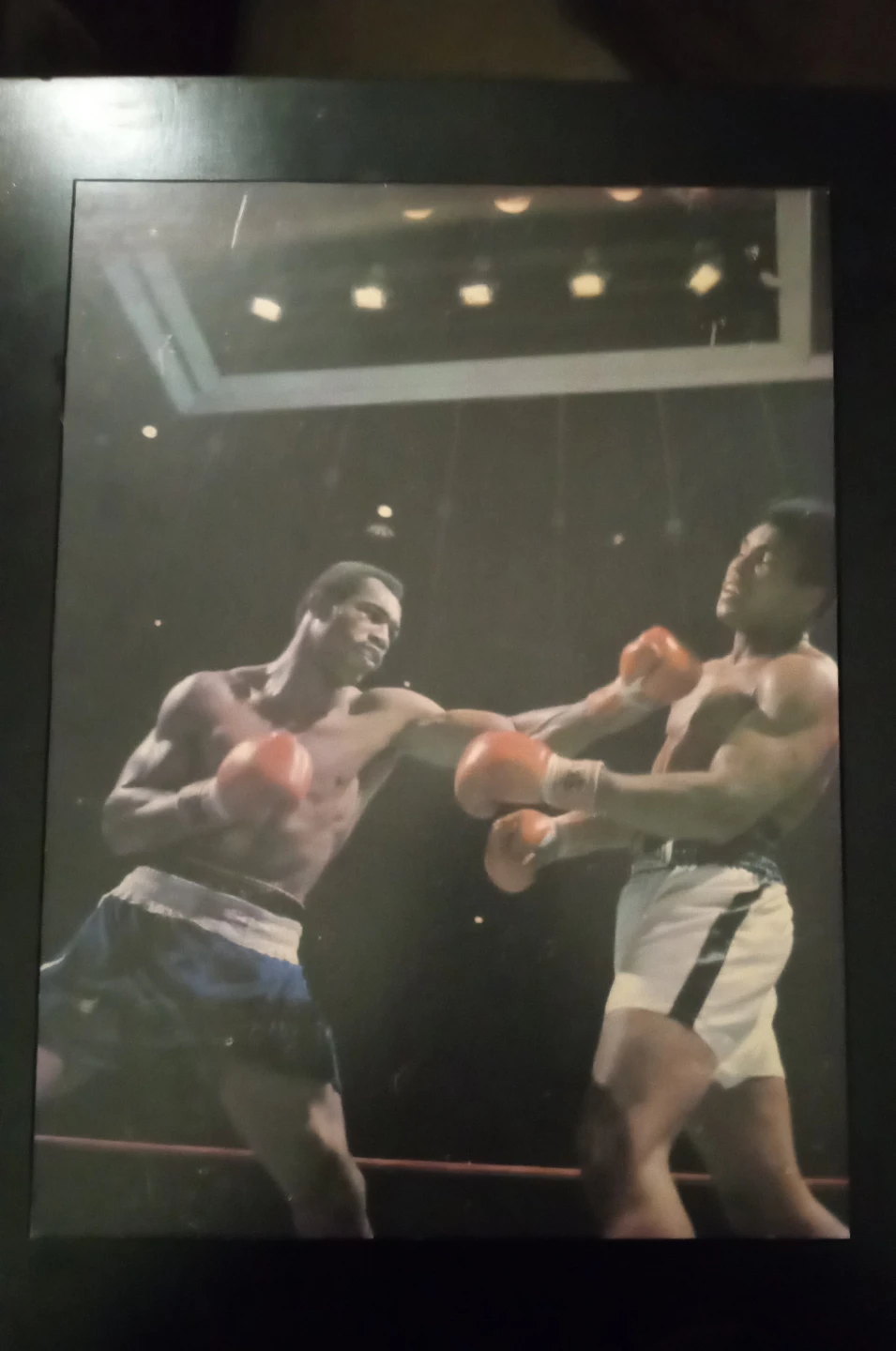 Vintage Boxing Photo - Muhammad Ali vs. Joe Frazier