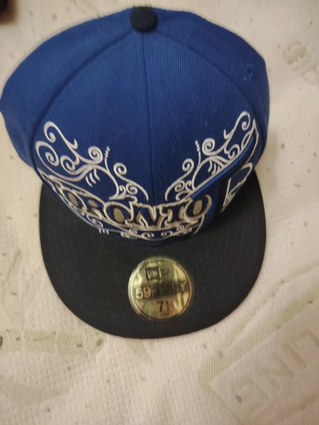 New Era 59FIFTY Toronto Blue Jays Baseball Cap Size 7 1/4 - photo 2