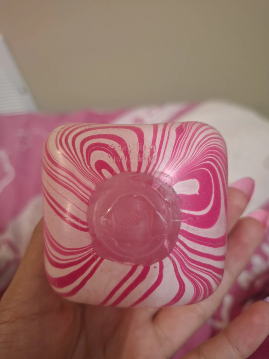 Nee Doh Nice Cube Candy Swirl Squish Toy - photo 2