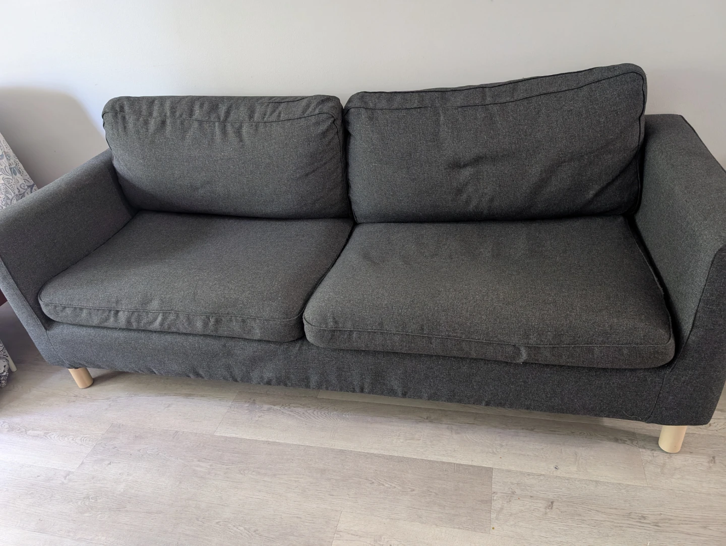 IKEA LINANÄS 3-Seat Sofa – Vissle Dark Grey - photo 2