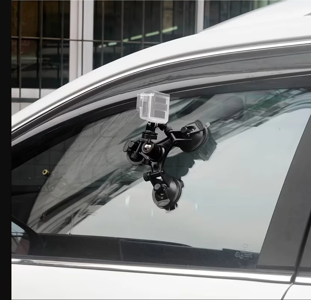 car suction cup mount windshield windows insta360 action cam