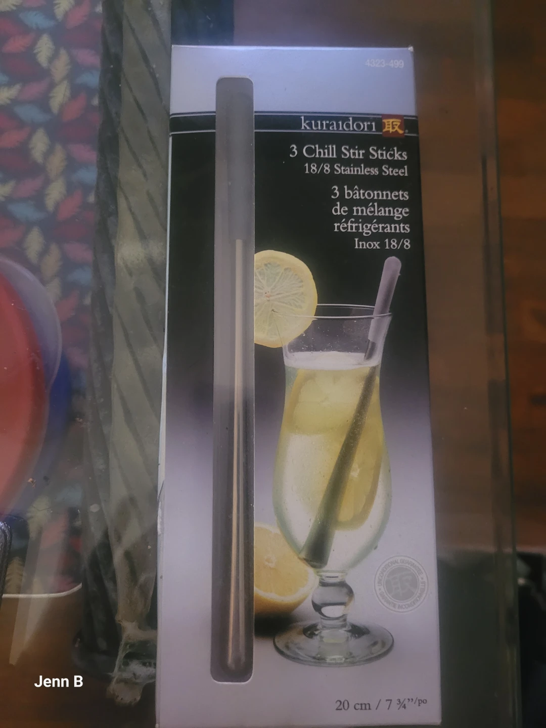 Kuraidori 3 Chill Stir Sticks Stainless Steel