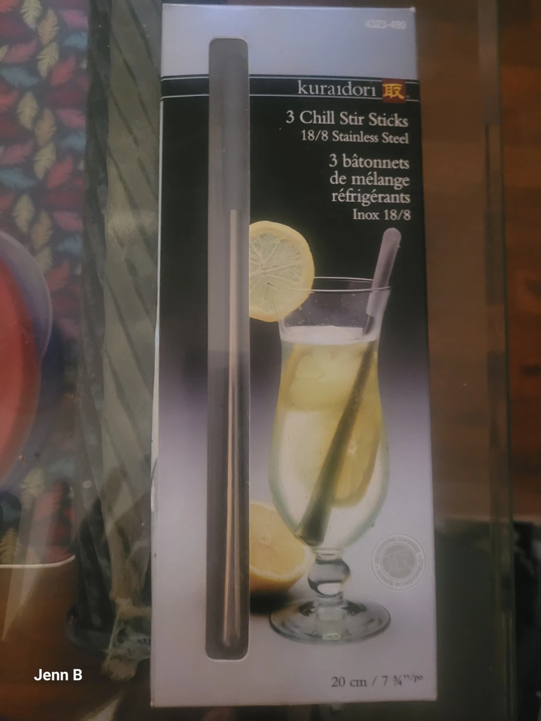 Kuraidori 3 Chill Stir Sticks Stainless Steel - photo 2