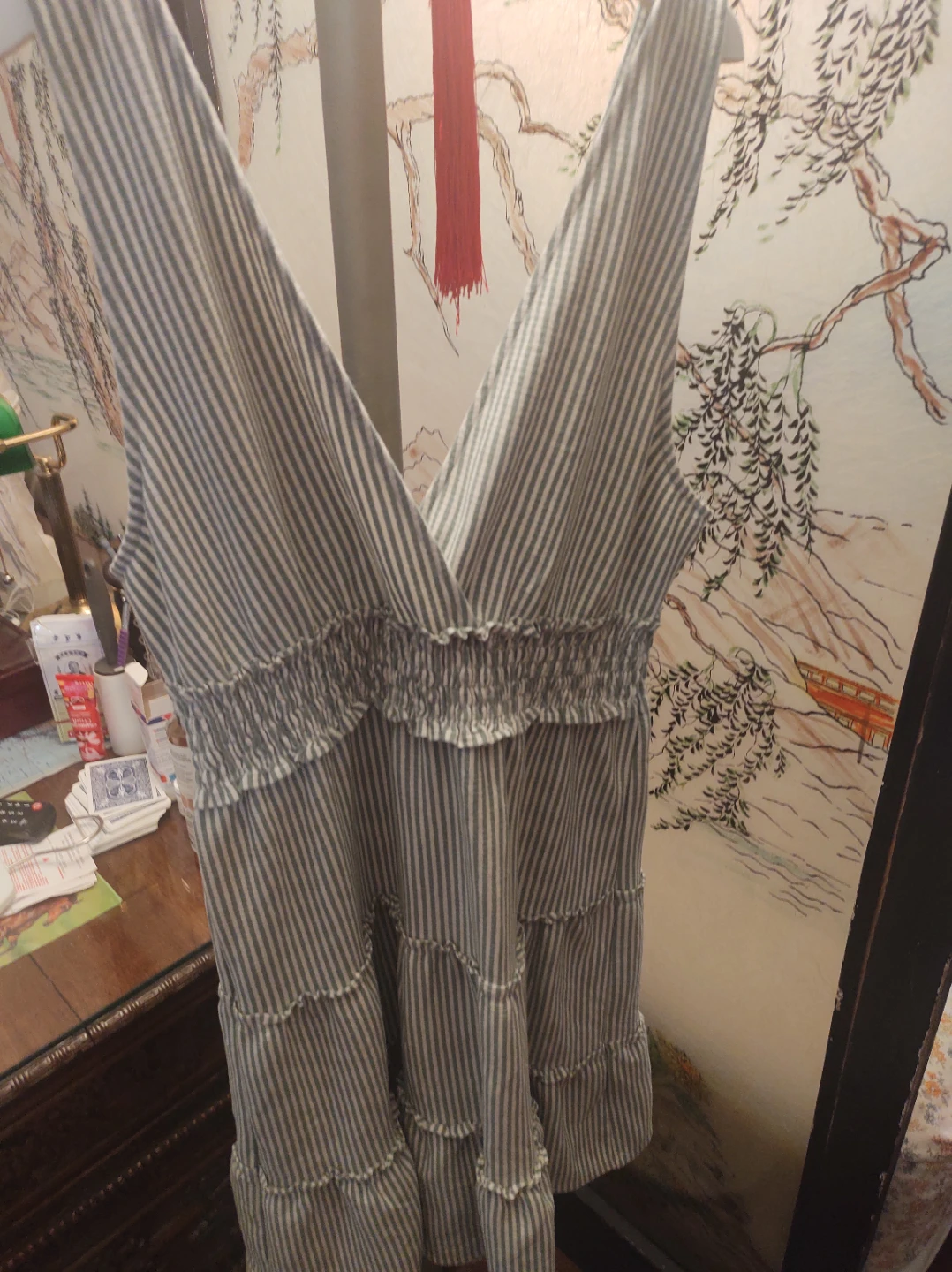 Striped Tiered Sundress