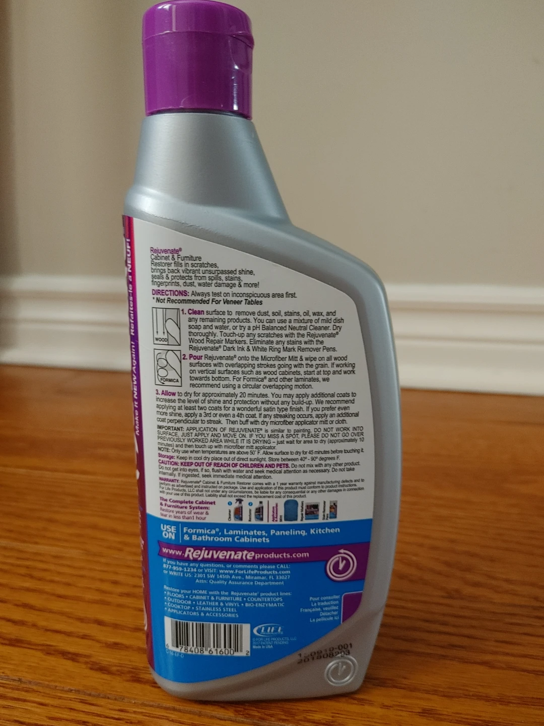 Rejuvenate Cabinet & Furniture Restorer - 16 oz - photo 2