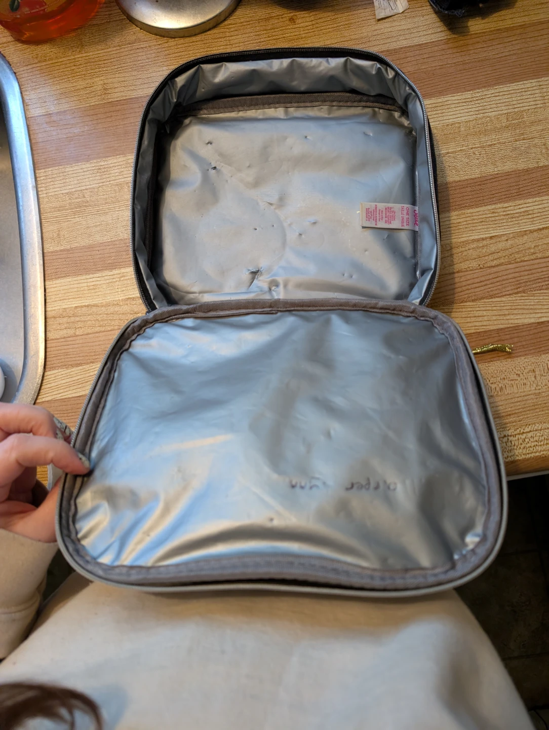 Justice Sequin Lunch Bag
