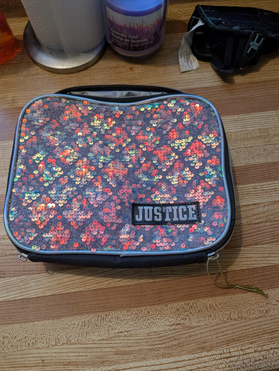 Justice Sequin Lunch Bag - photo 2