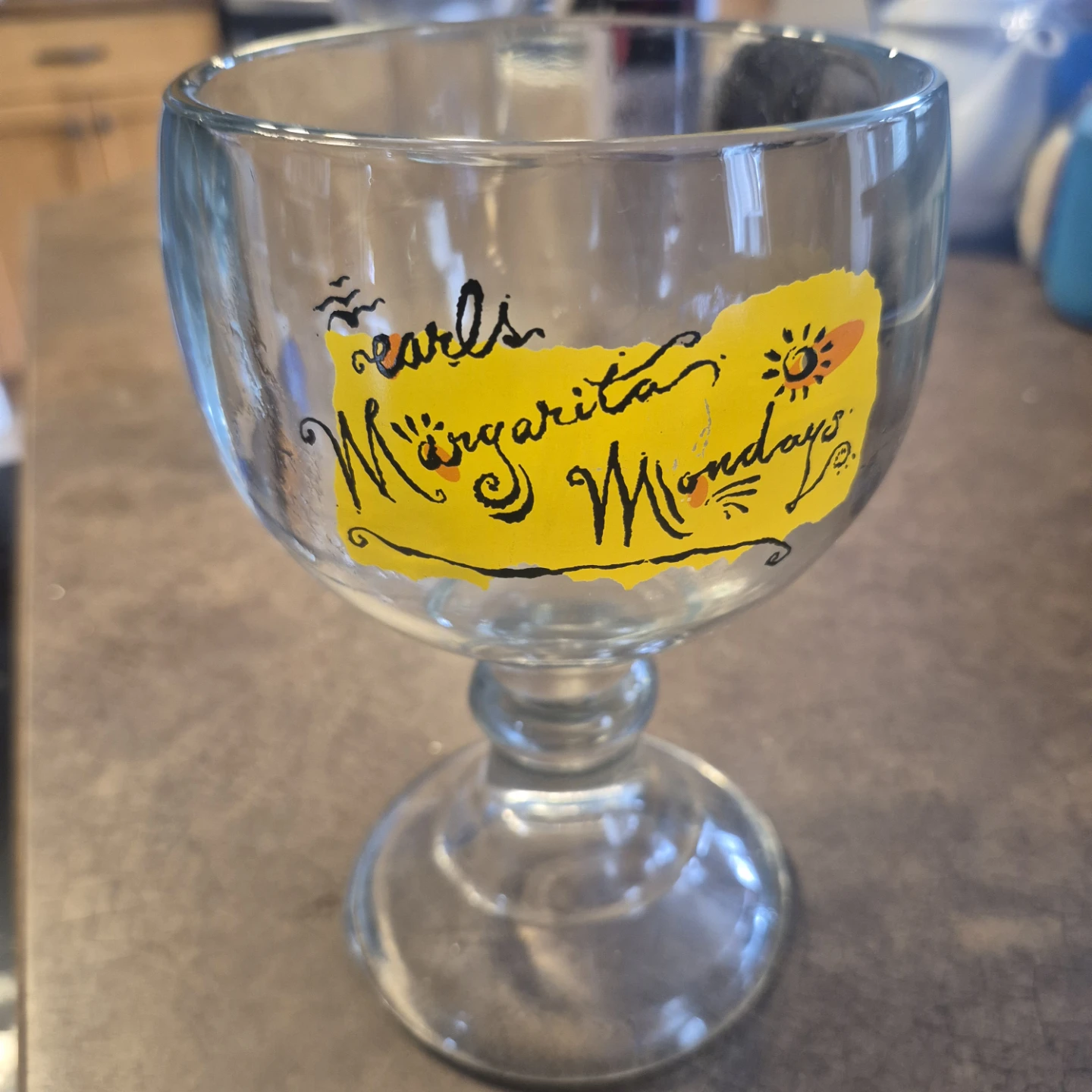 Earls Margarita Mondays Glass
