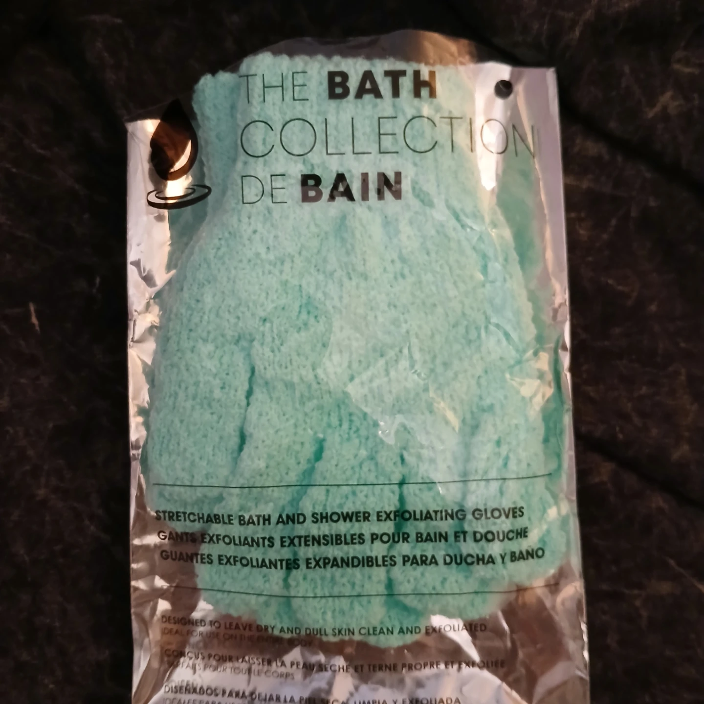 Stretchable Exfoliating Gloves for Bath/Shower - photo 2