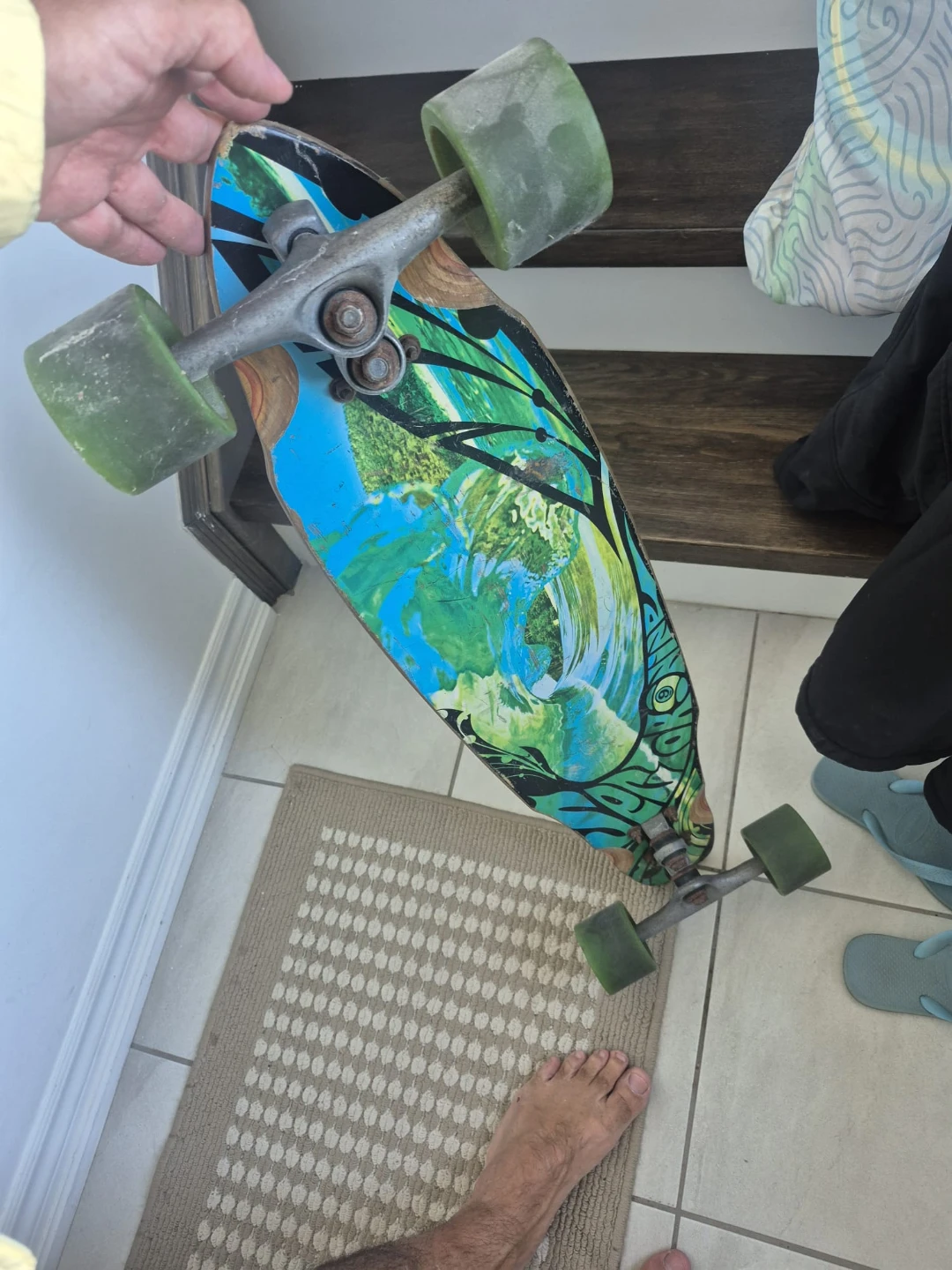 Sector 9 wheels and gullwing truck Longboard Skateboard - photo 2