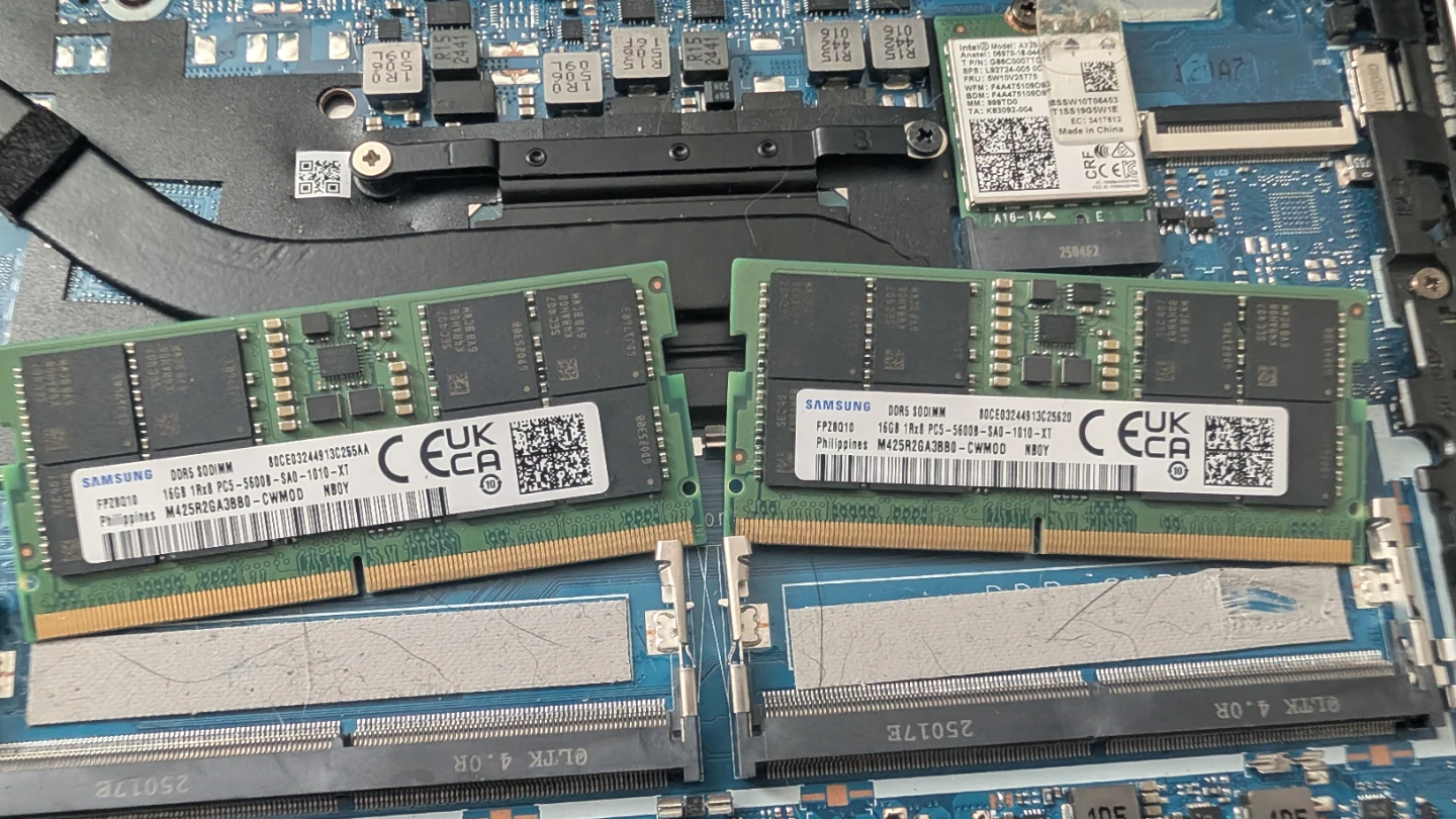 Samsung DDR5 SODIMM Laptop RAM Modules