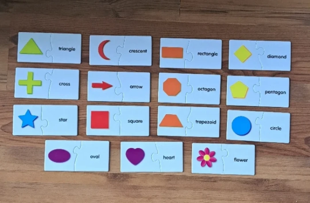 Educational Shape and Object Puzzles for Kids