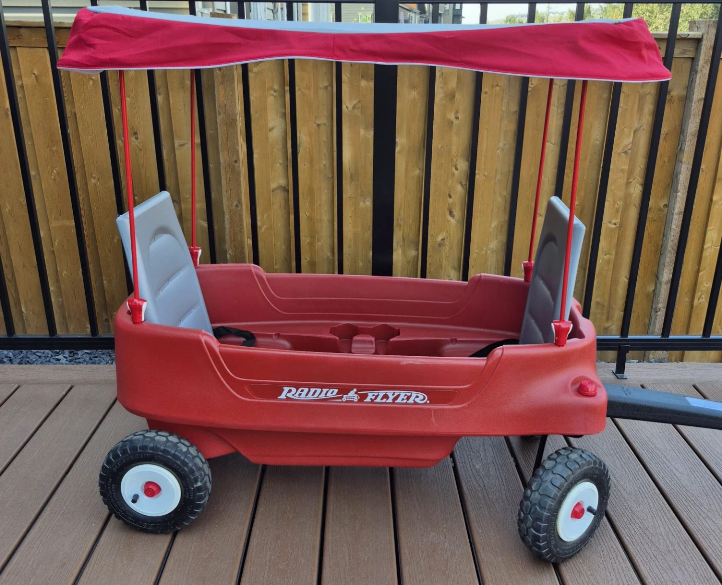 Radio Flyer Deluxe All-Terrain Pathfinder Wagon With Canopy - photo 5