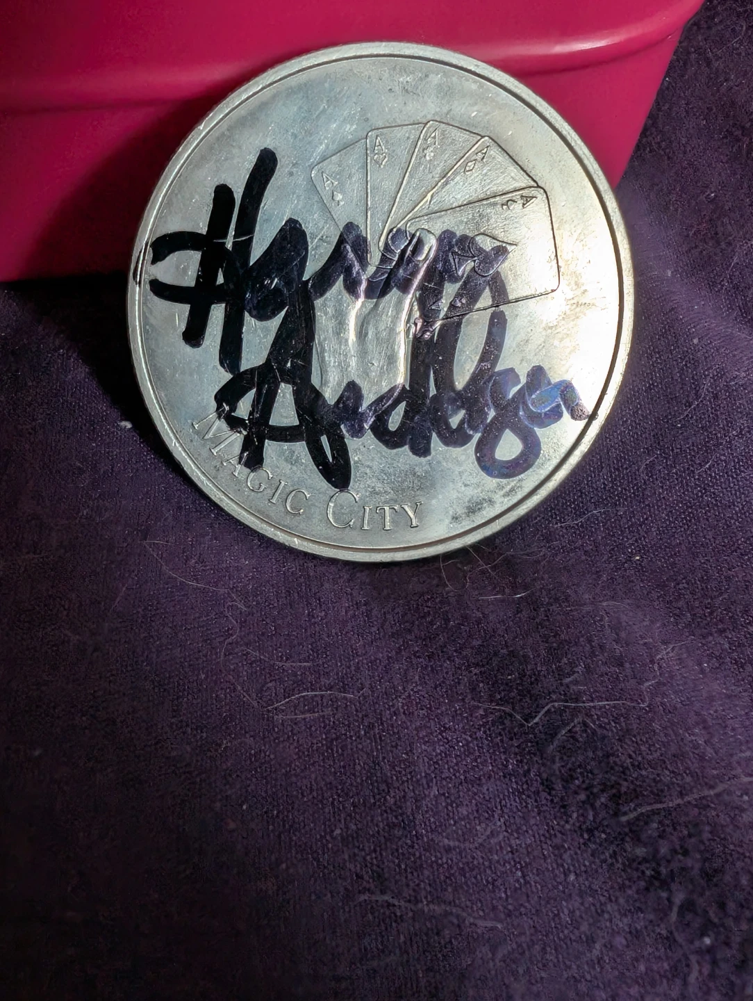 Harry Anderson Magic City 1998 Commemorative Coin - photo 2