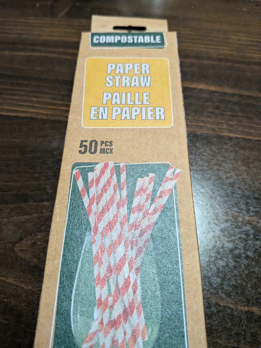 Free cycle Compostable Paper Straws - 50 pcs