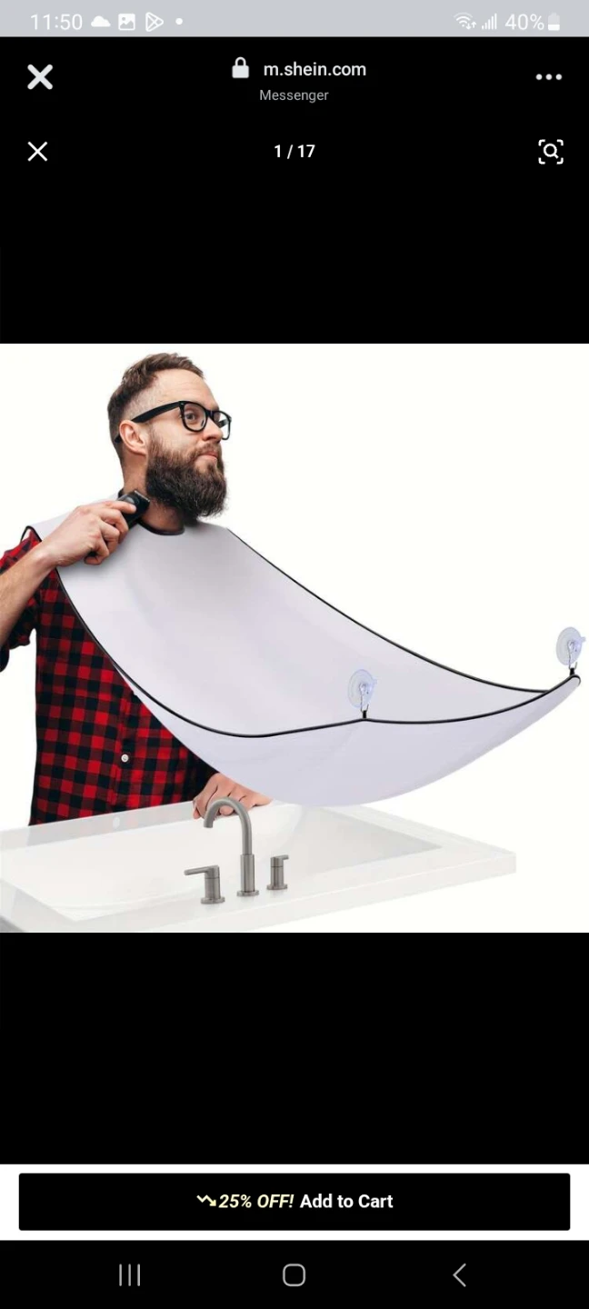 Beard Bib Apron - Grooming Catcher