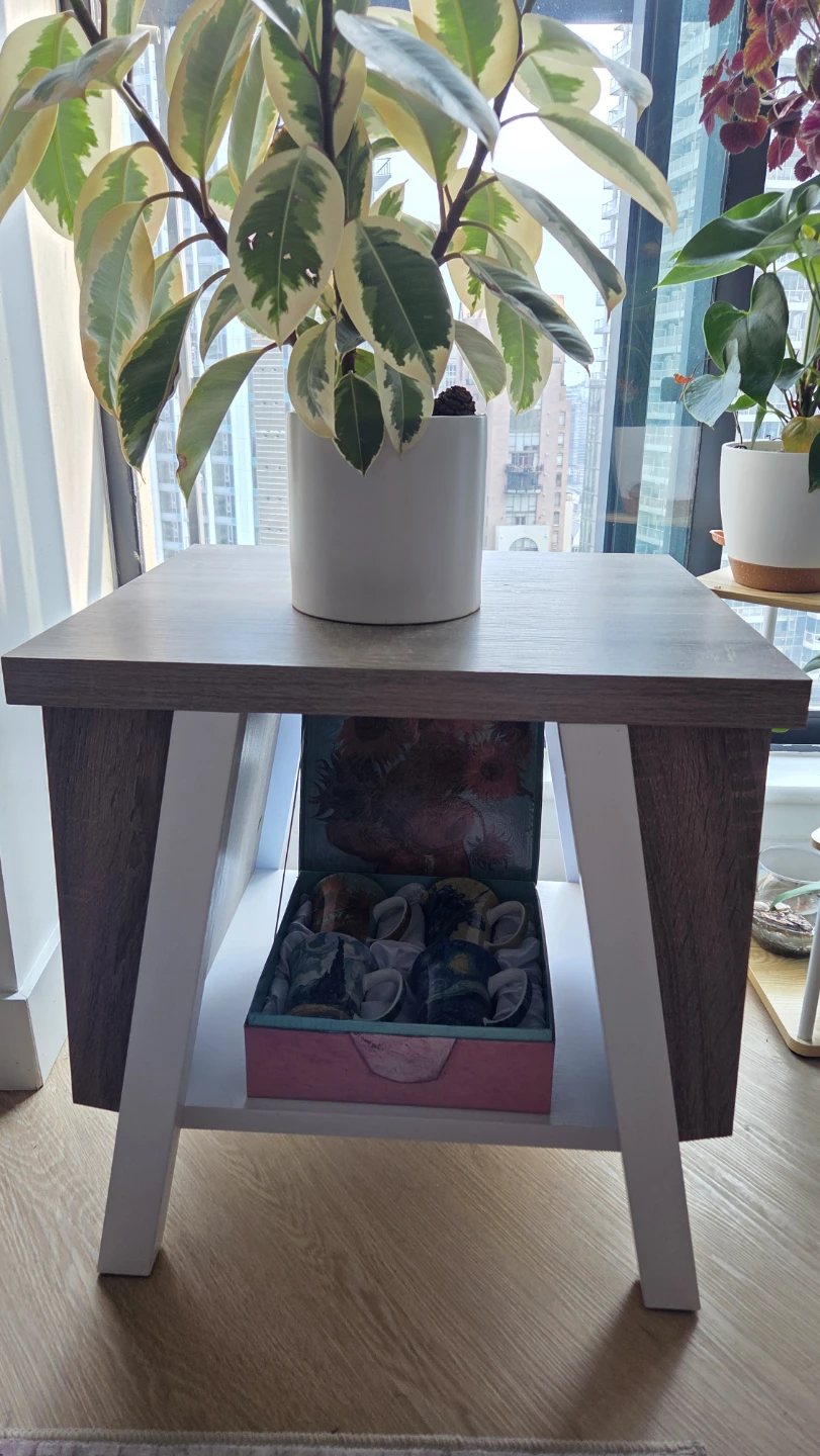 Wooden Side Table - photo 2