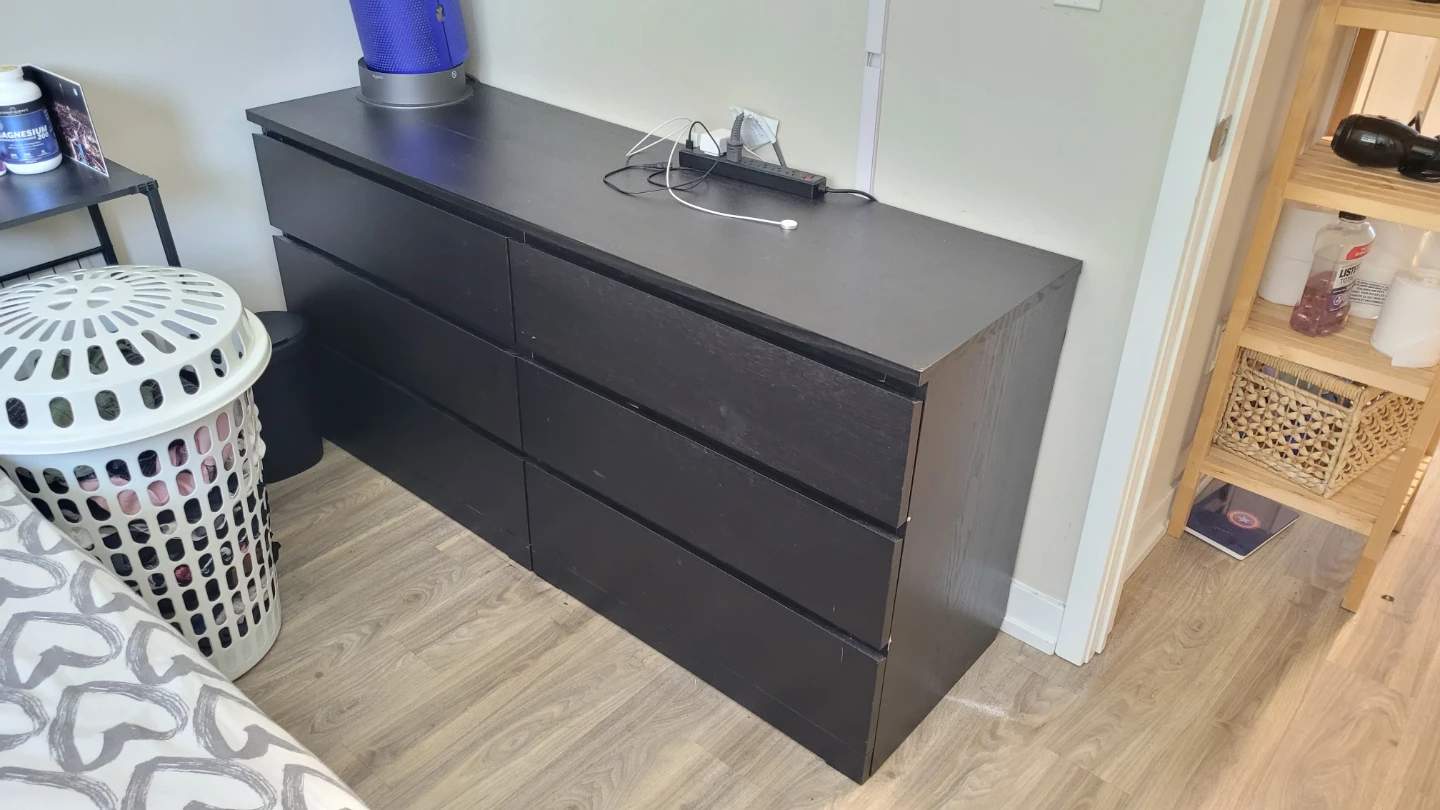 IKEA MALM 6-Drawer Dresser