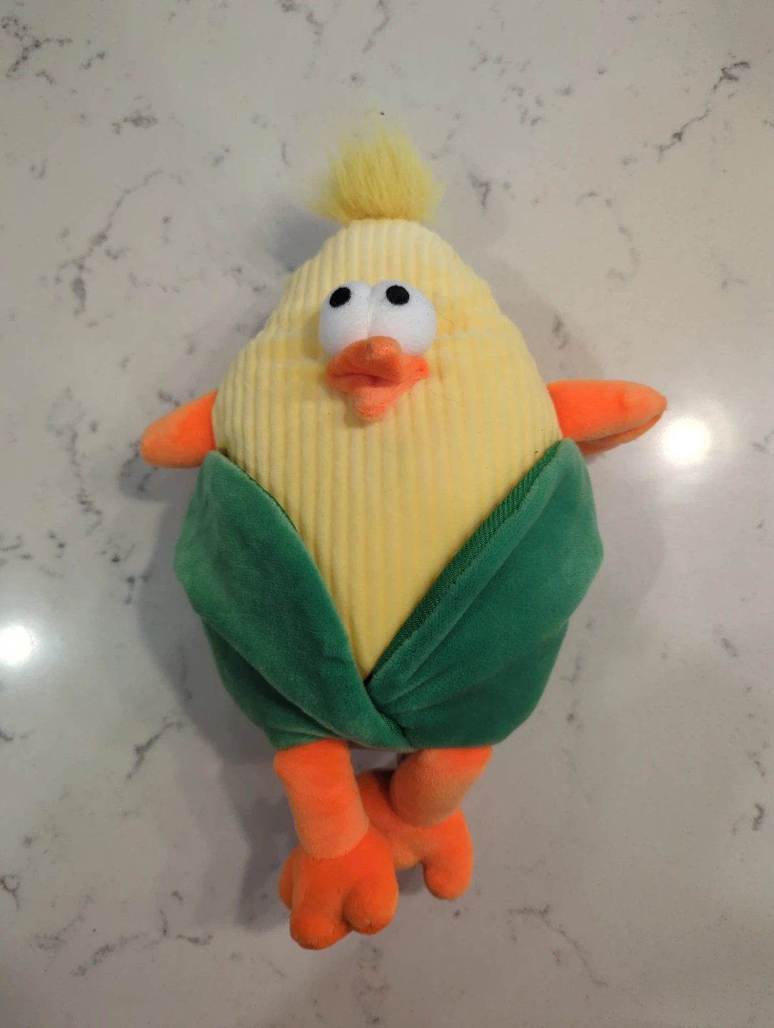Plush Corn Chicken Toy 25cm tall