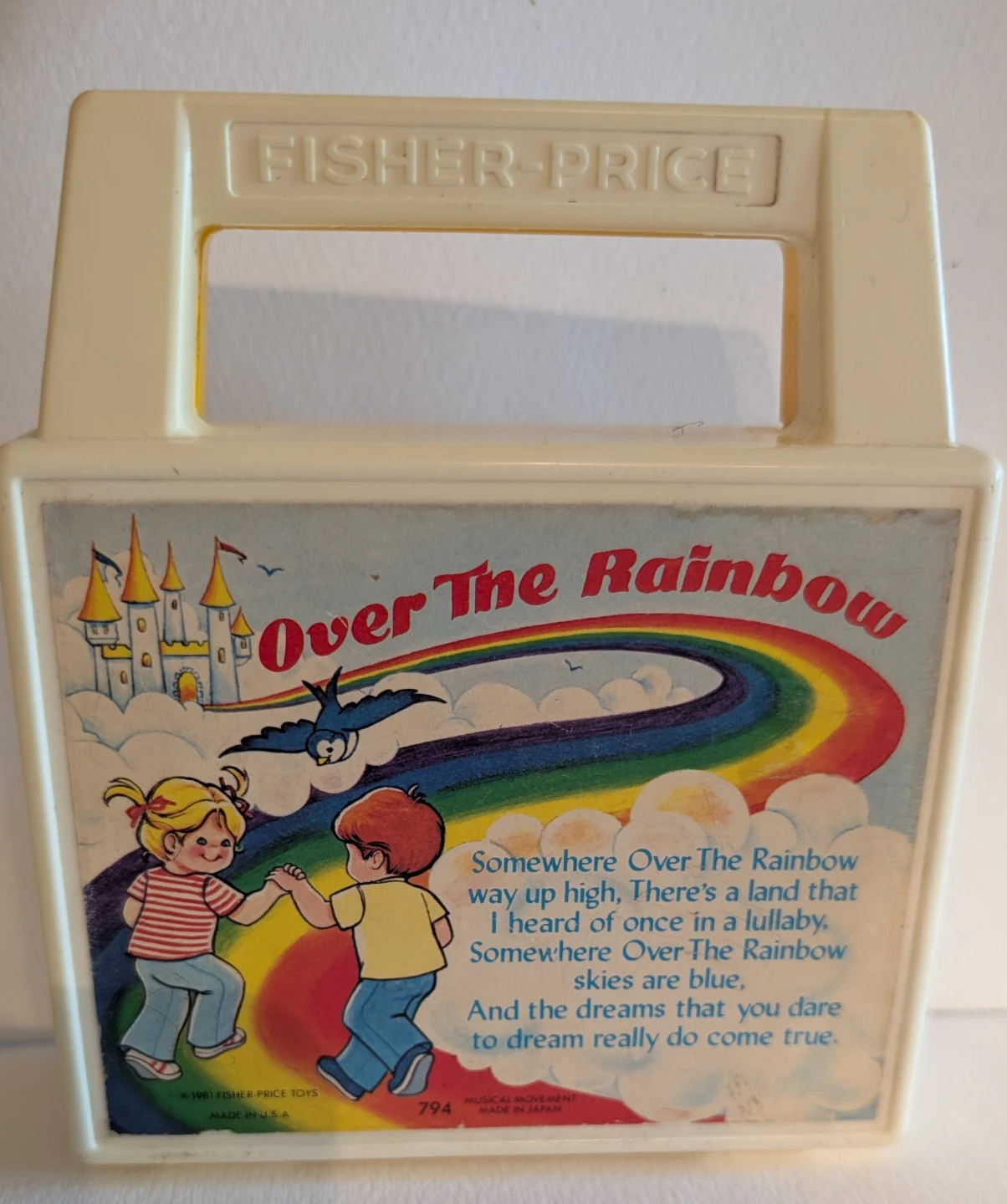 Fisher Price 1981 "Toto-A-Tune Music Box Radio - photo 2