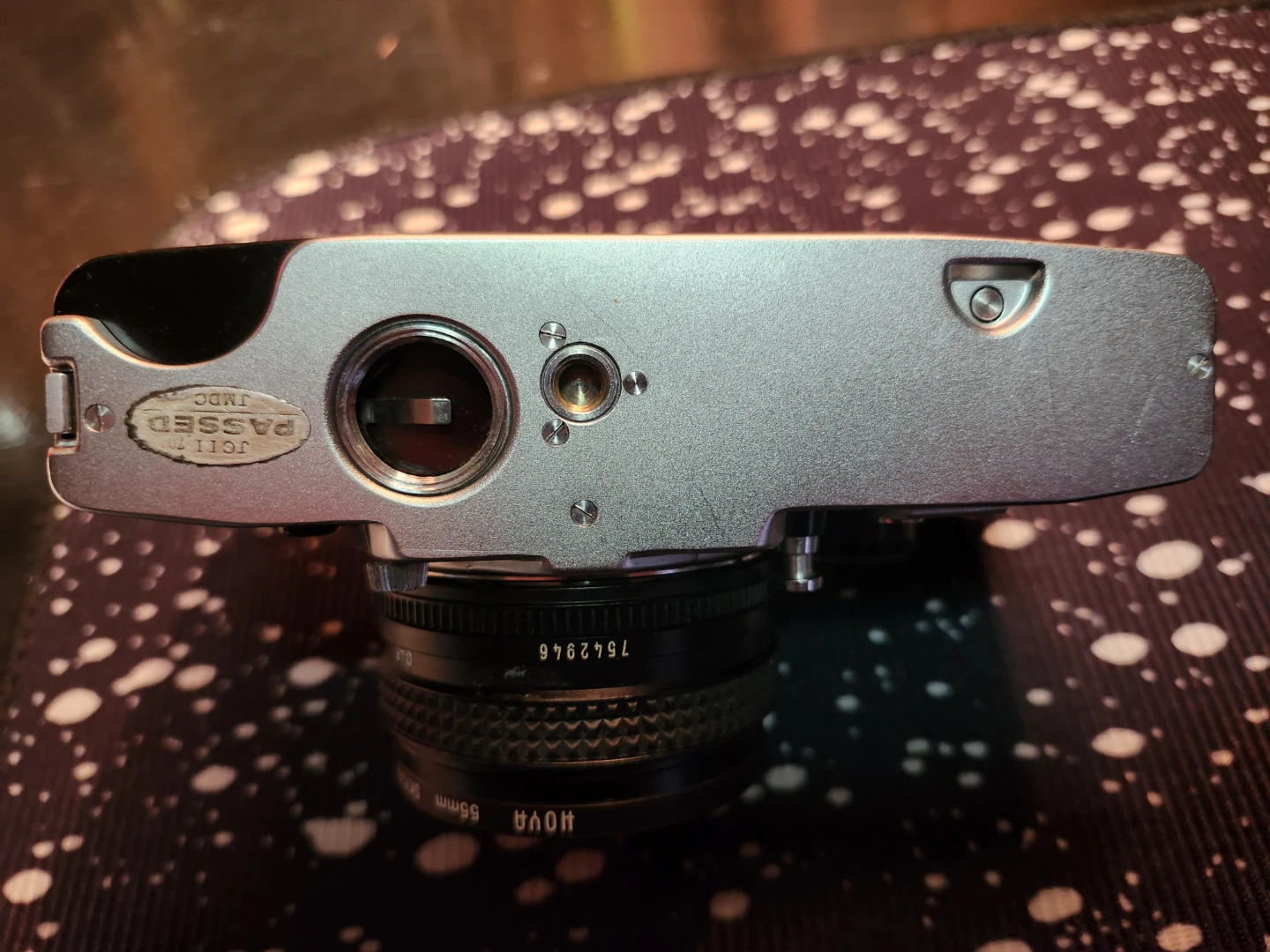 Vintage Konica Auto-Reflex 35mm Film Camera with 40mm f/1.8 Lens - photo 4
