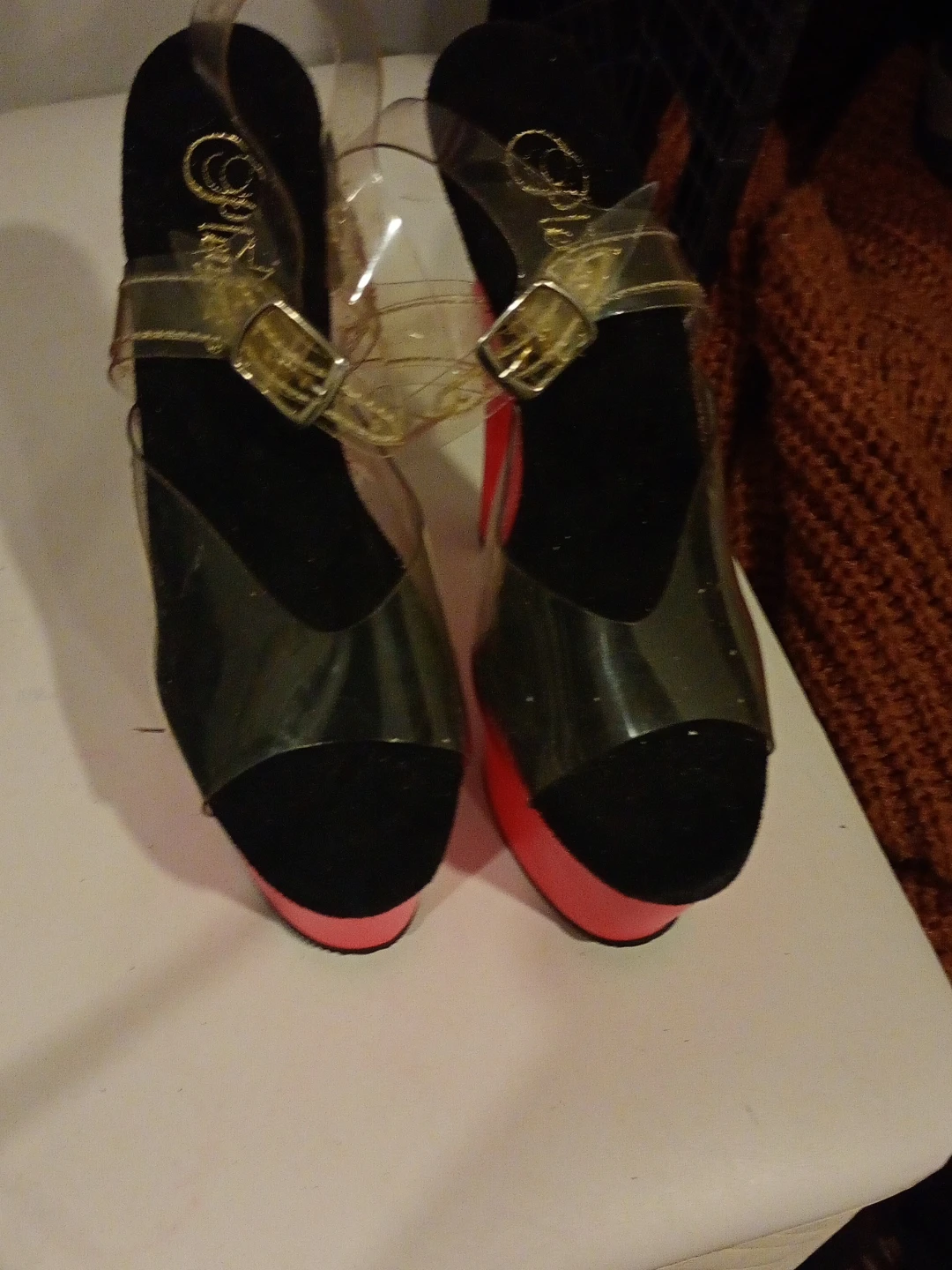 Pleasers Platform Heels size 7 - photo 5