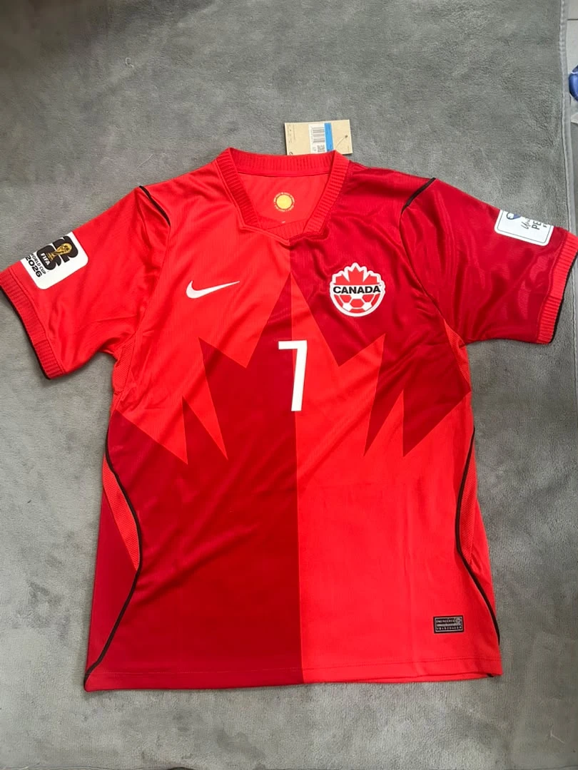 Canada 2026 World Cup jersey Eustaquio #7