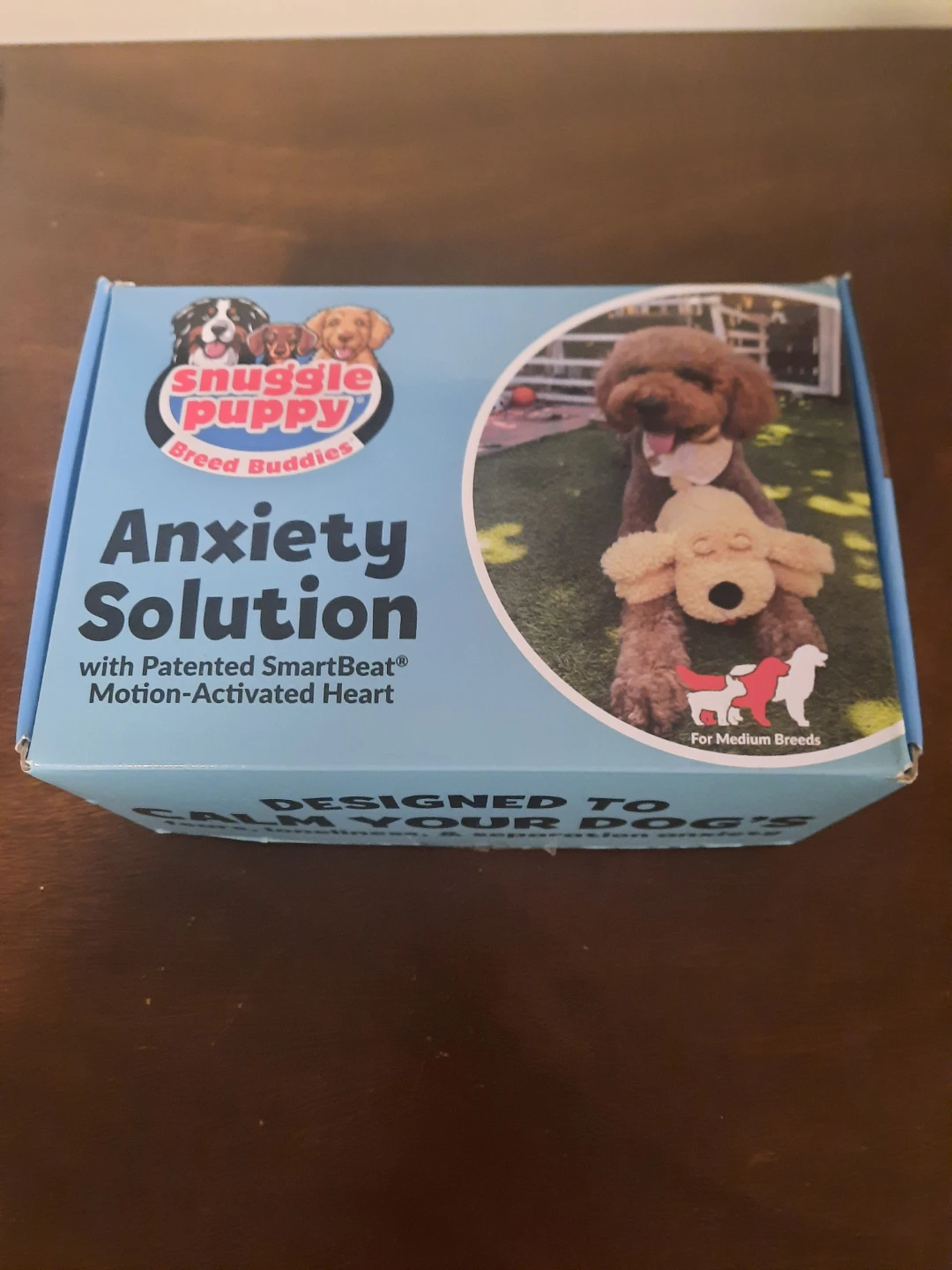 Snuggle Puppy Anxiety Solution with Heat Pack