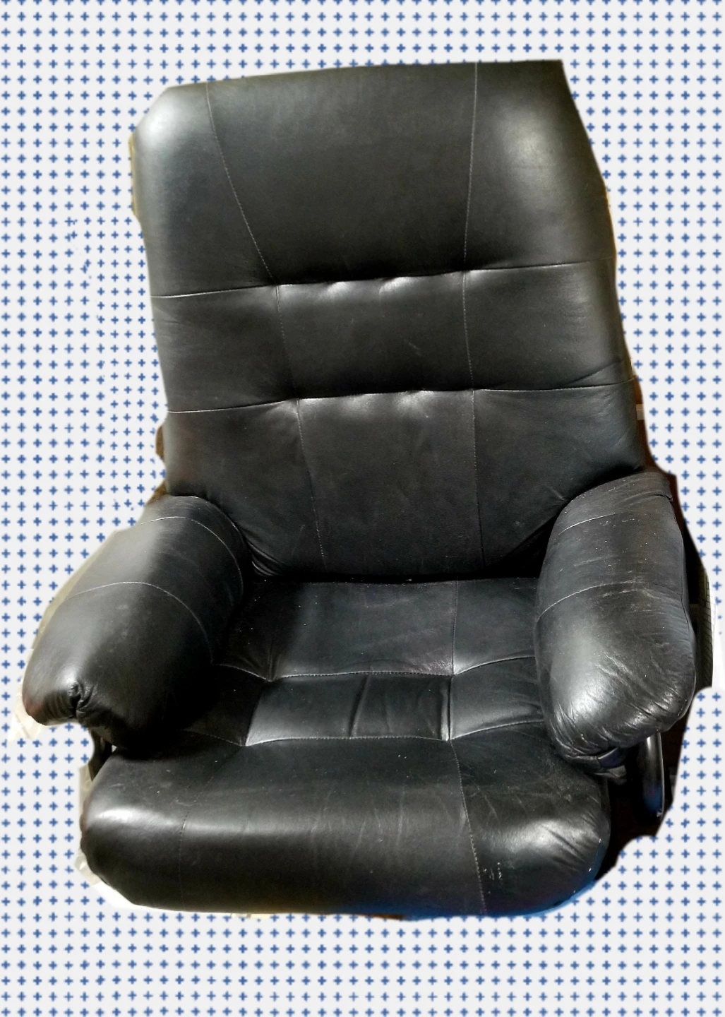 Black Leather Office Chair