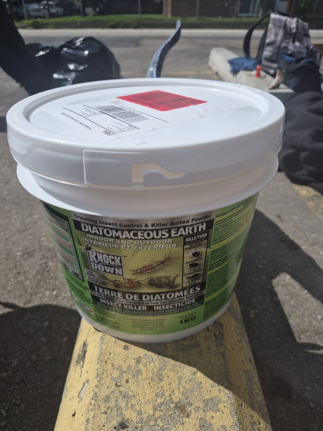 Knock Down Diatomaceous Earth Insect Killer 1KG
