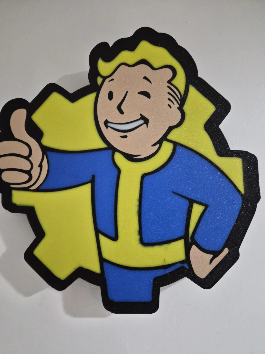 Fallout Vault Boy Thumbs Up Wall Art - photo 2