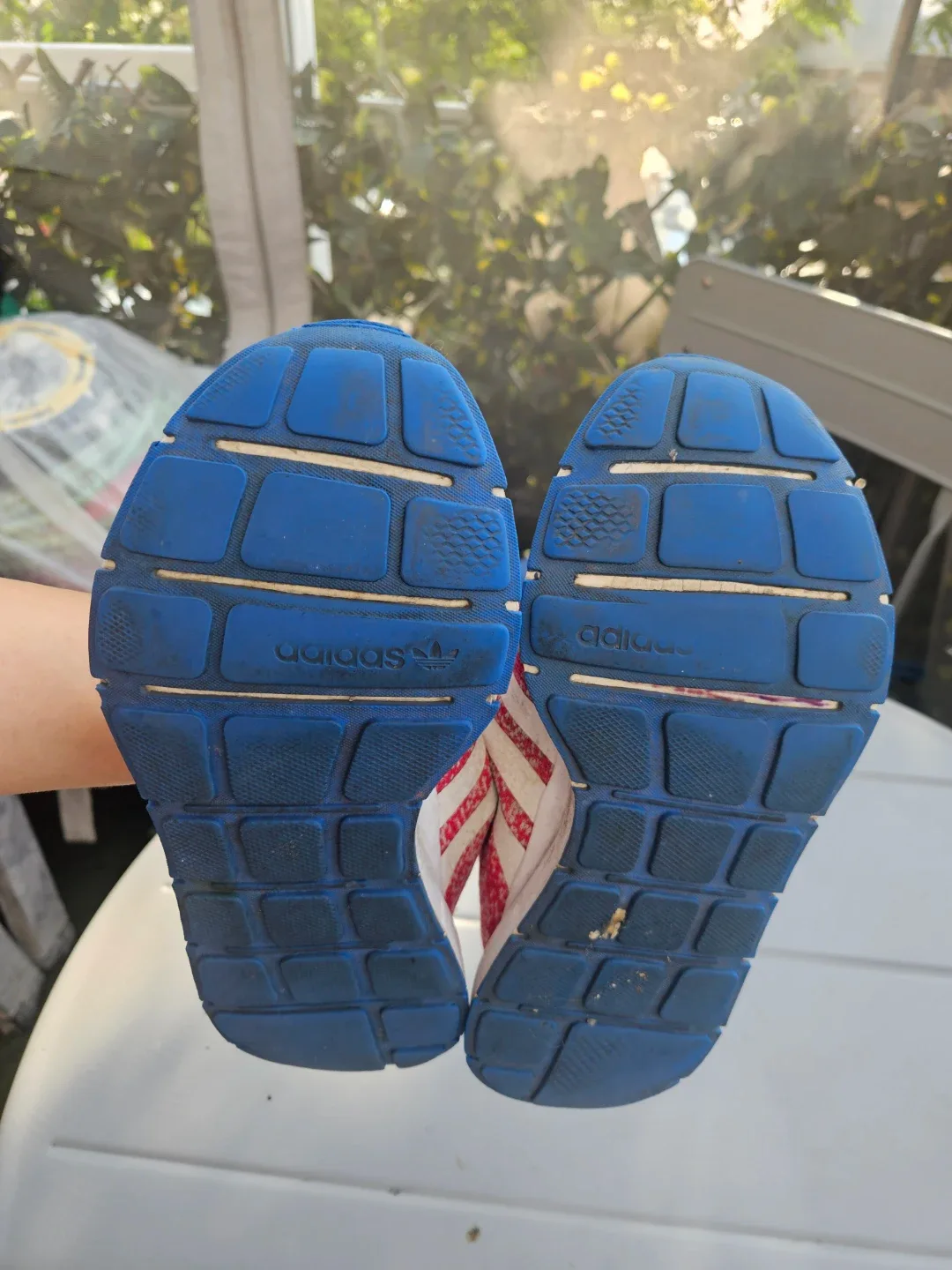 Adidas Running Shoes - Pink/White/Blue - photo 3
