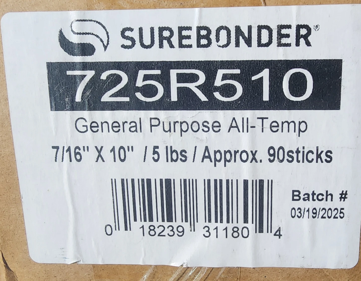 Surebonder 725R510 General Purpose All-Temp Hot Glue Sticks - photo 3