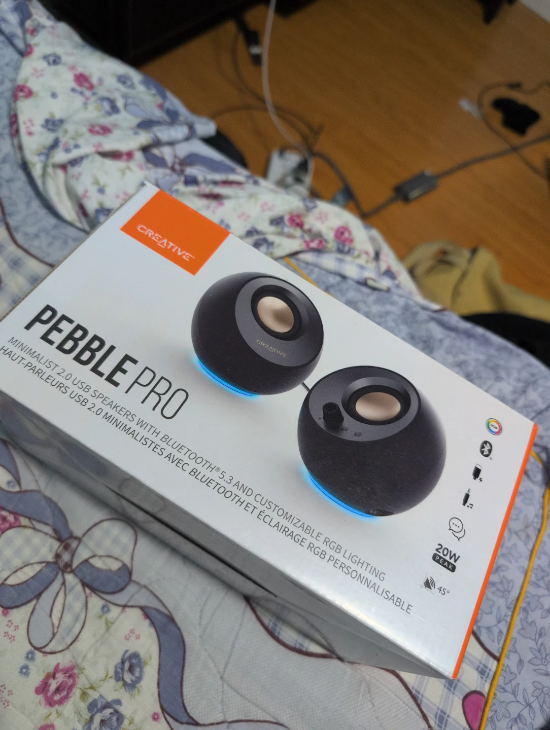 Creative Pebble Pro 2.0 USB Speakers with Bluetooth 5.3
