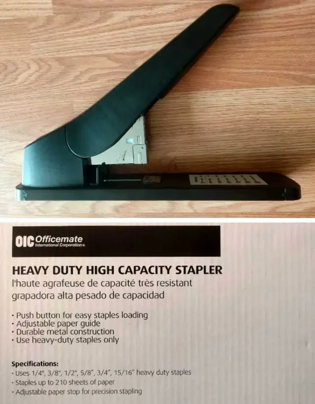 Officemate Heavy Duty High Capacity Stapler