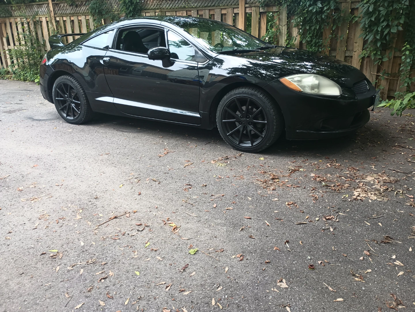 Black Mitsubishi Eclipse