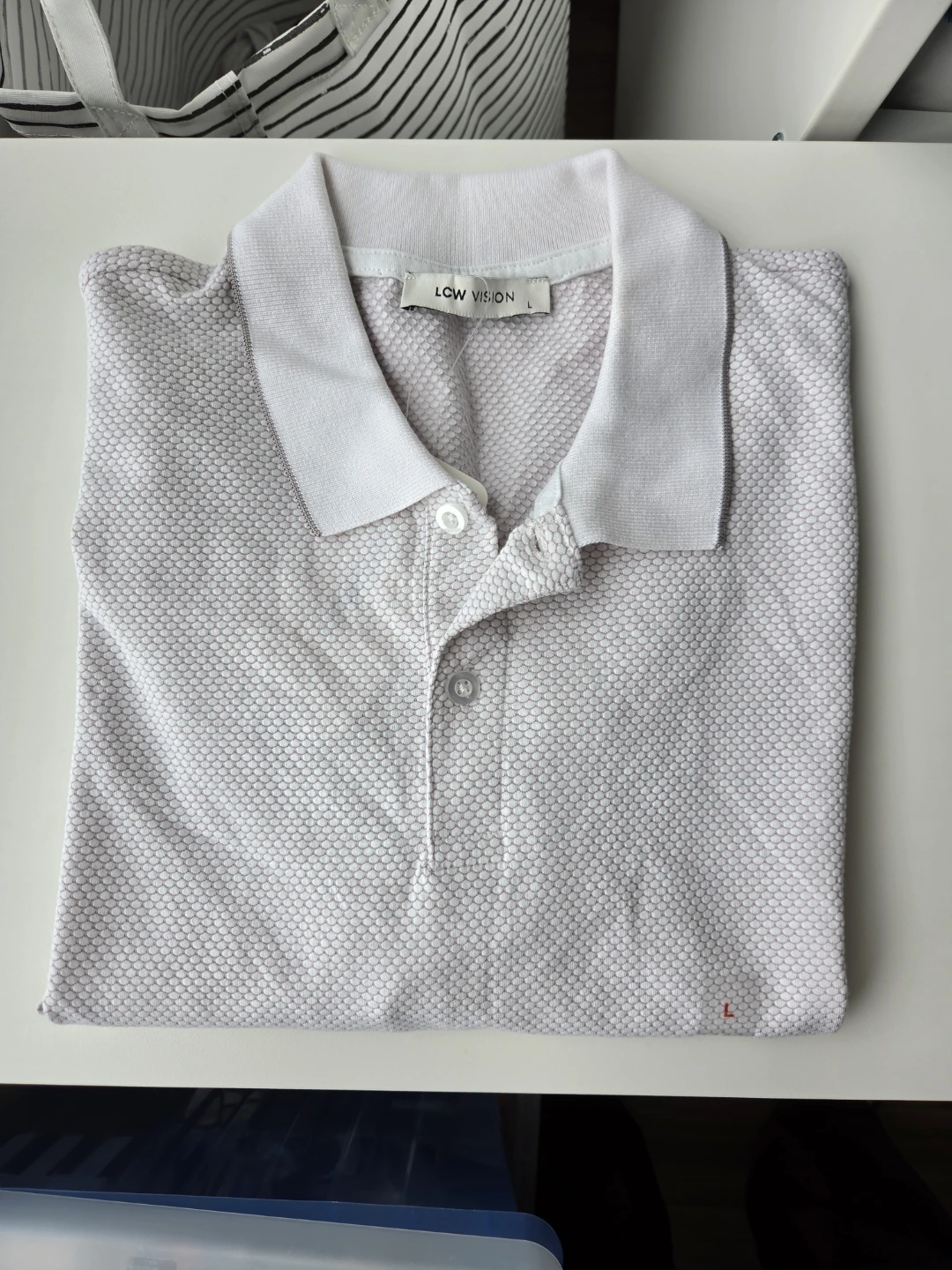 LCW Vision Men's Polo Shirt Size L