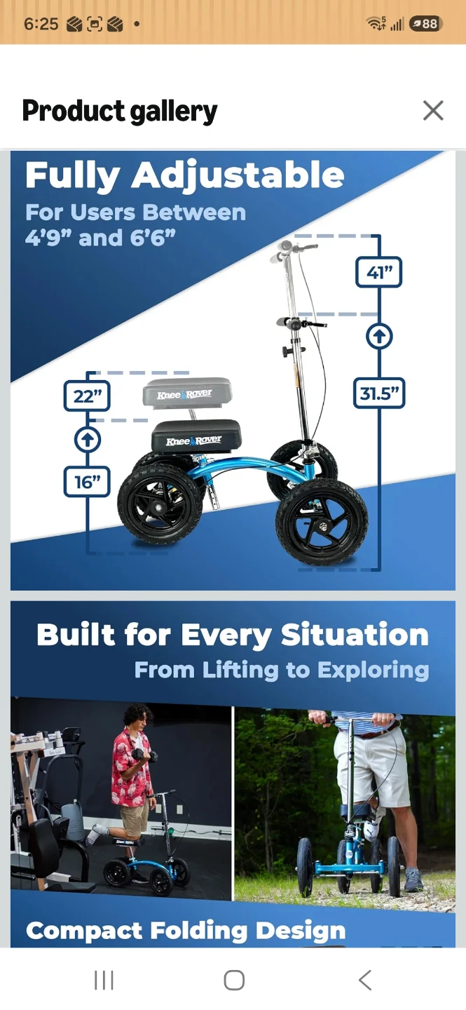 Knee Rover scooter - photo 5