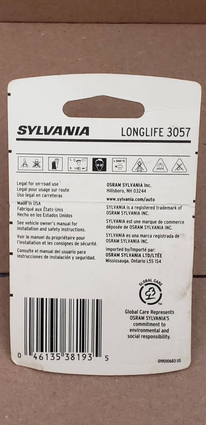Sylvania Longlife 3057 LL 2-Pack Light Bulbs - photo 2