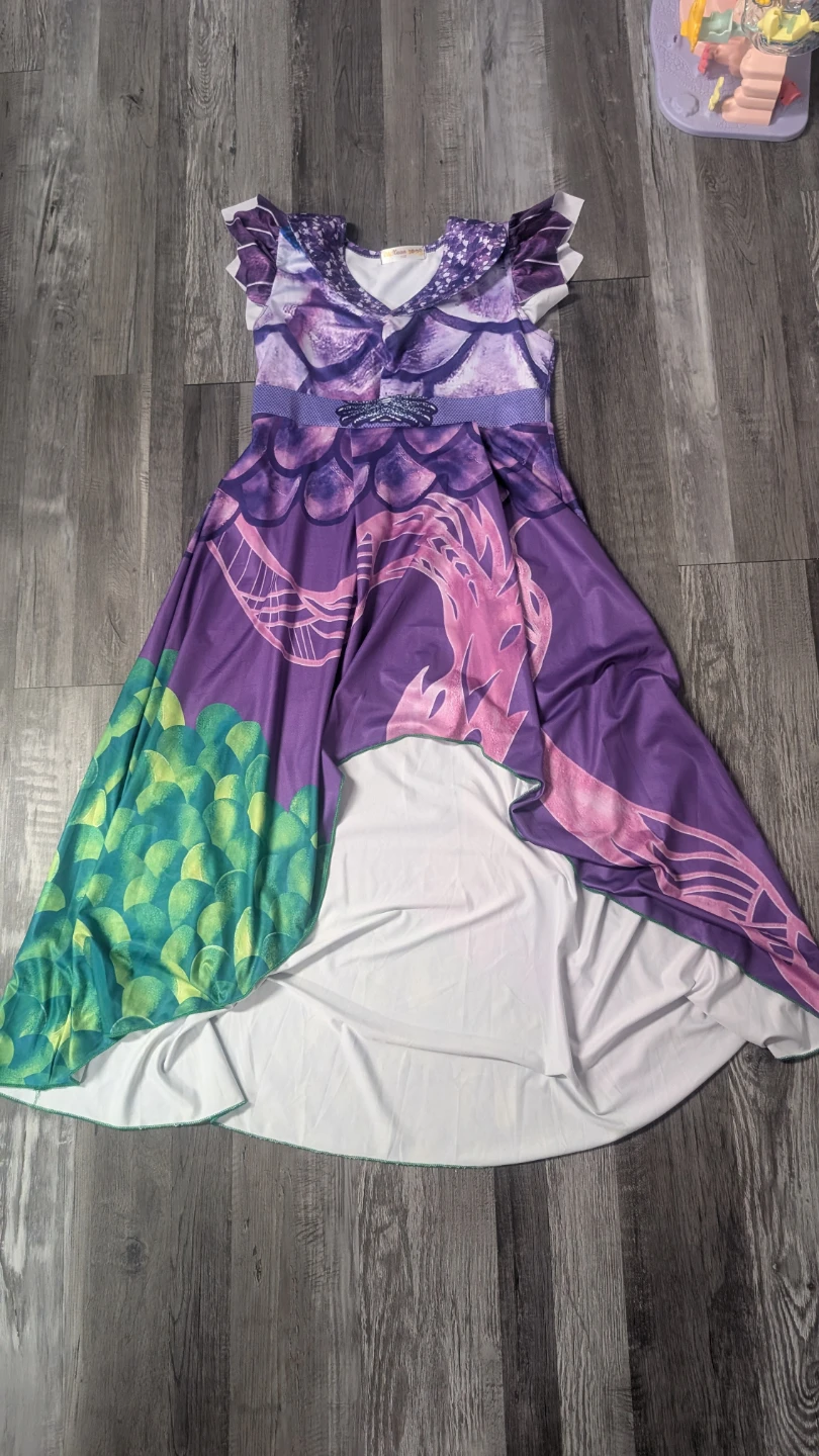 Children's Halloween Mal from Descendants Costume Dress