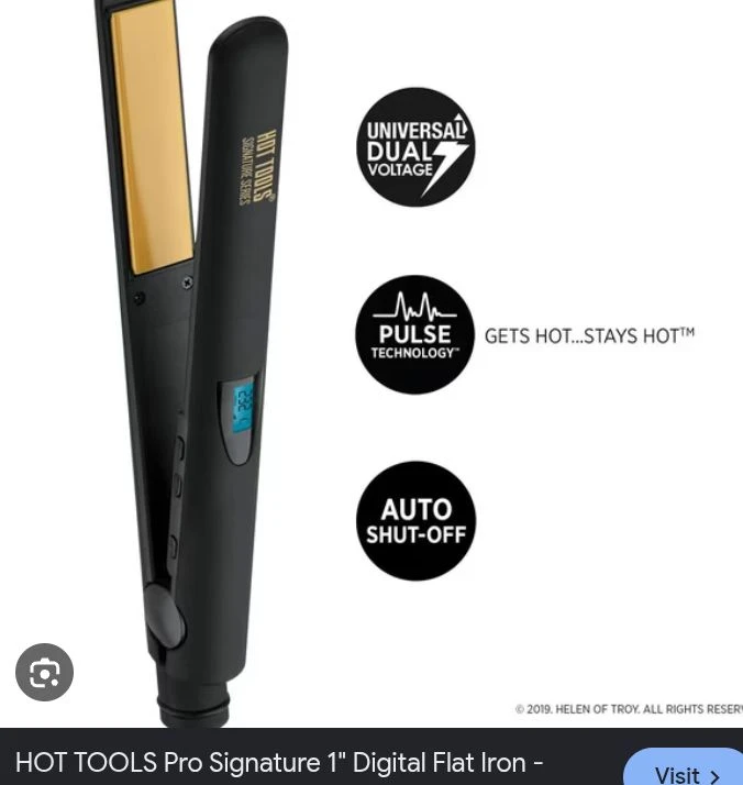 HOT TOOLS Pro Signature 1" Digital Flat Iron