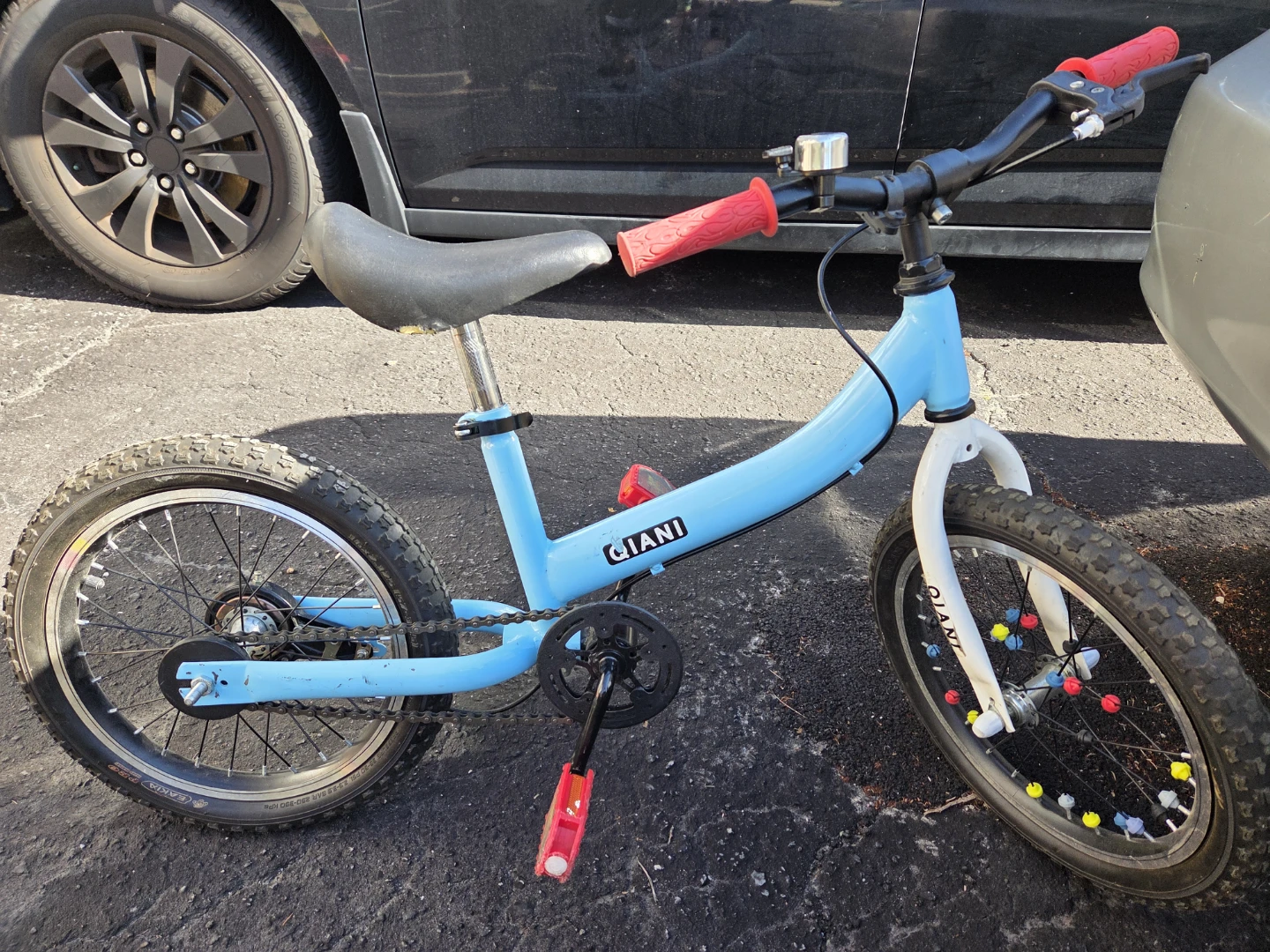 Qiani Kids Bicycle - Blue - photo 2